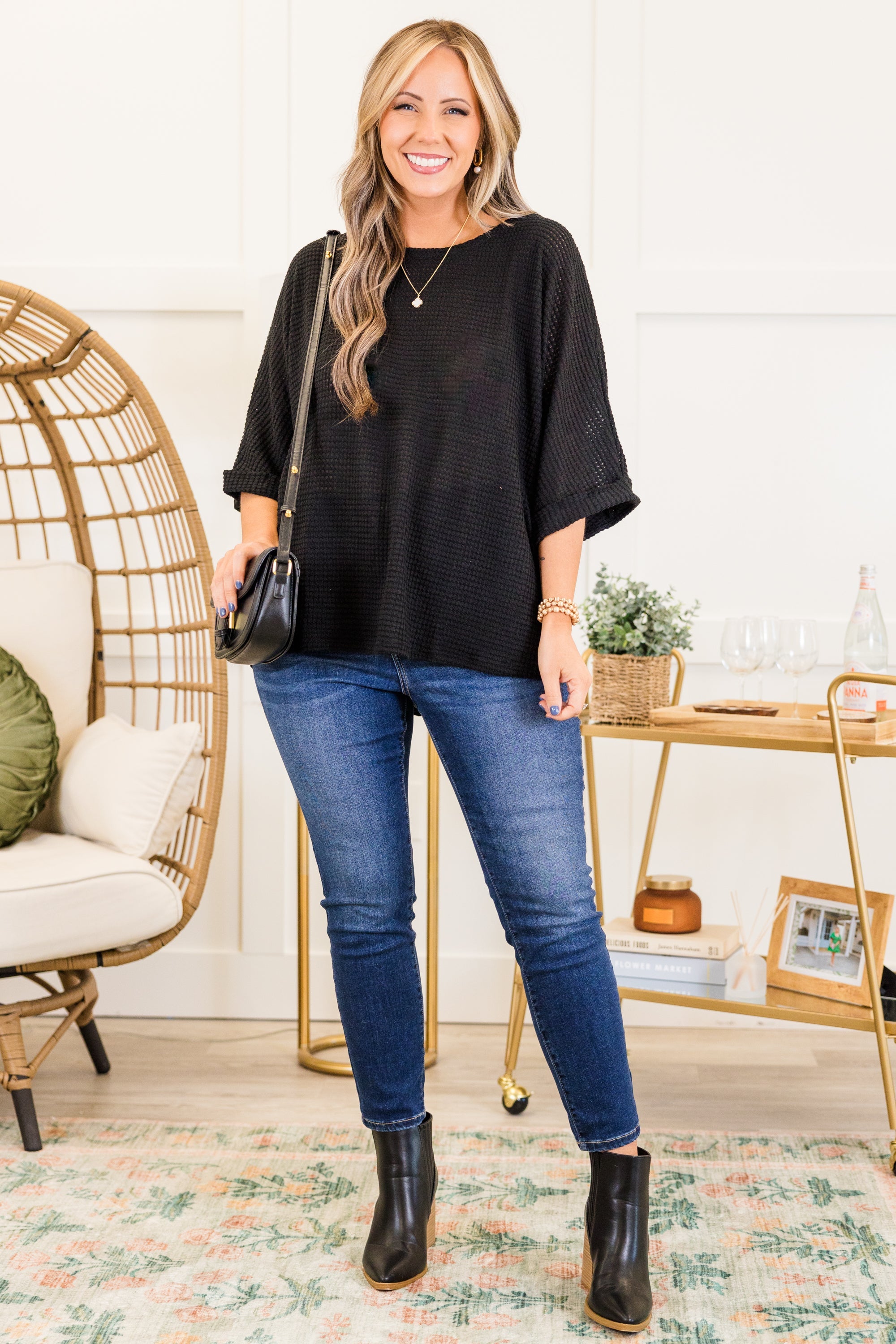 Hurry Along Top, Black