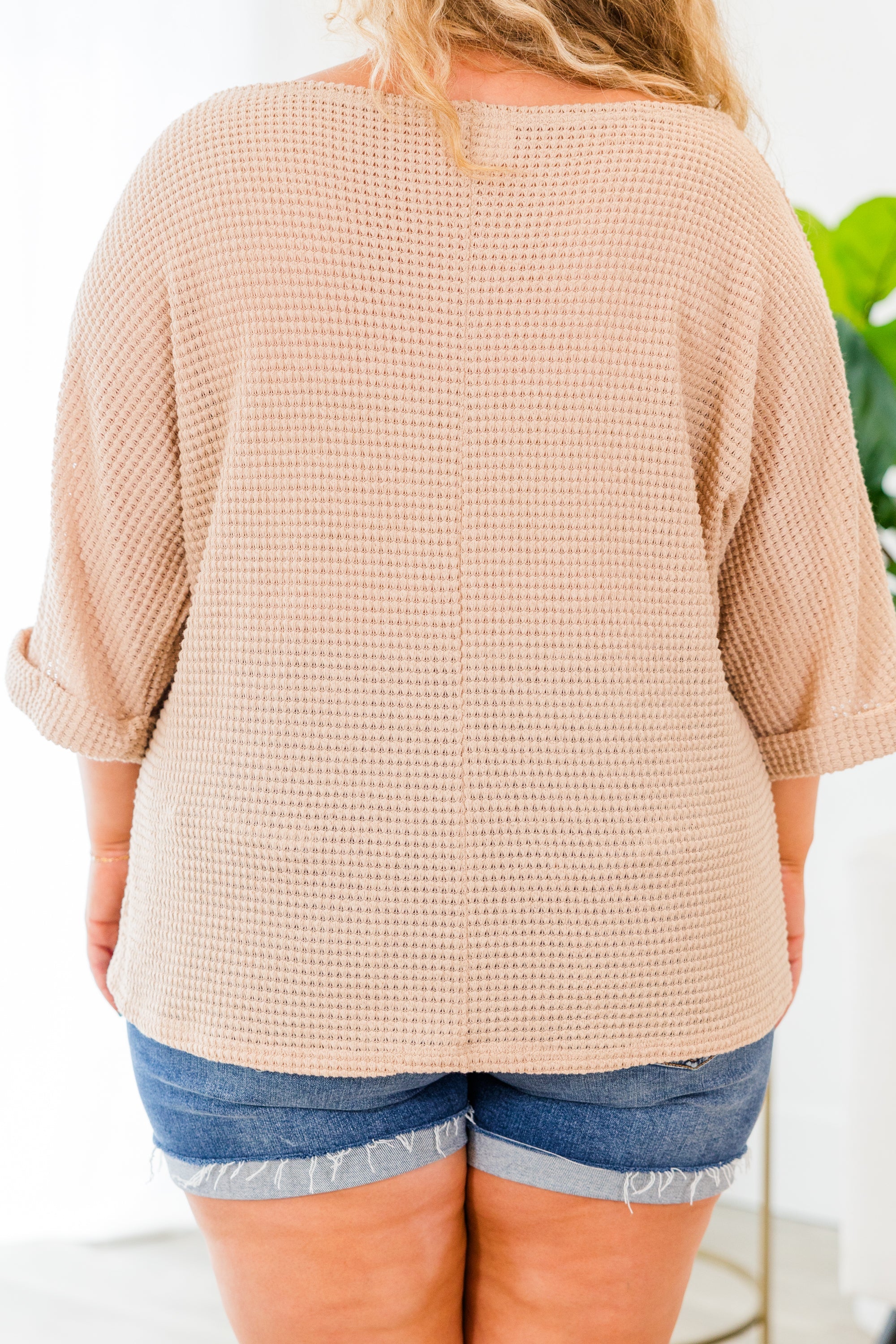Hurry Along Top, Taupe