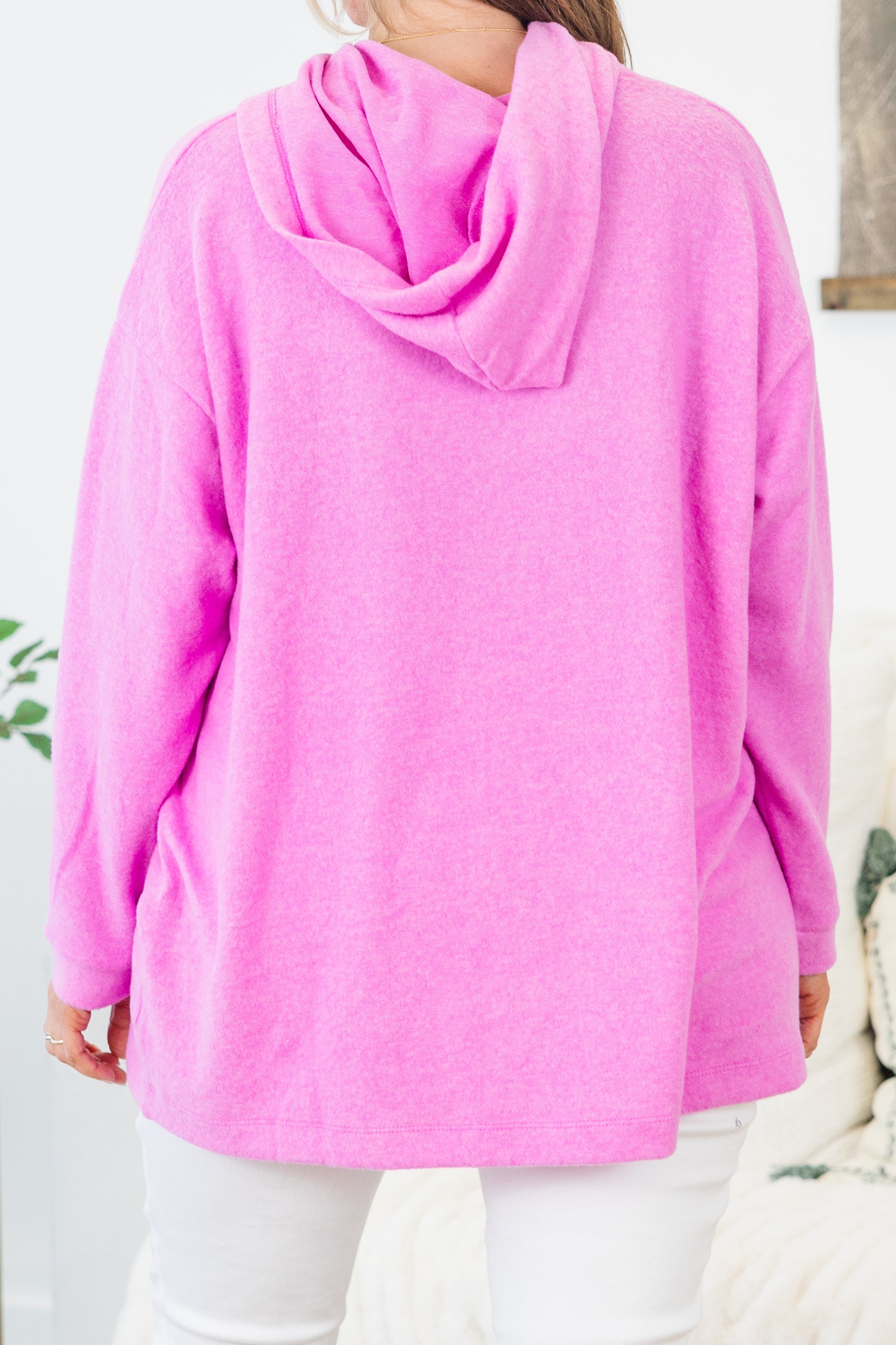 I Am On The Go Top, Bright Mauve