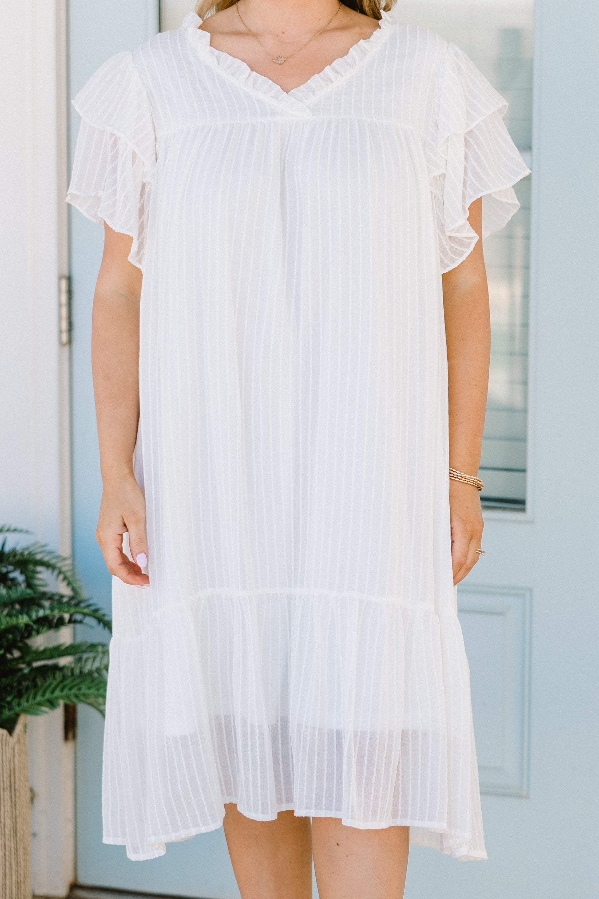 I Just Know Dress, White