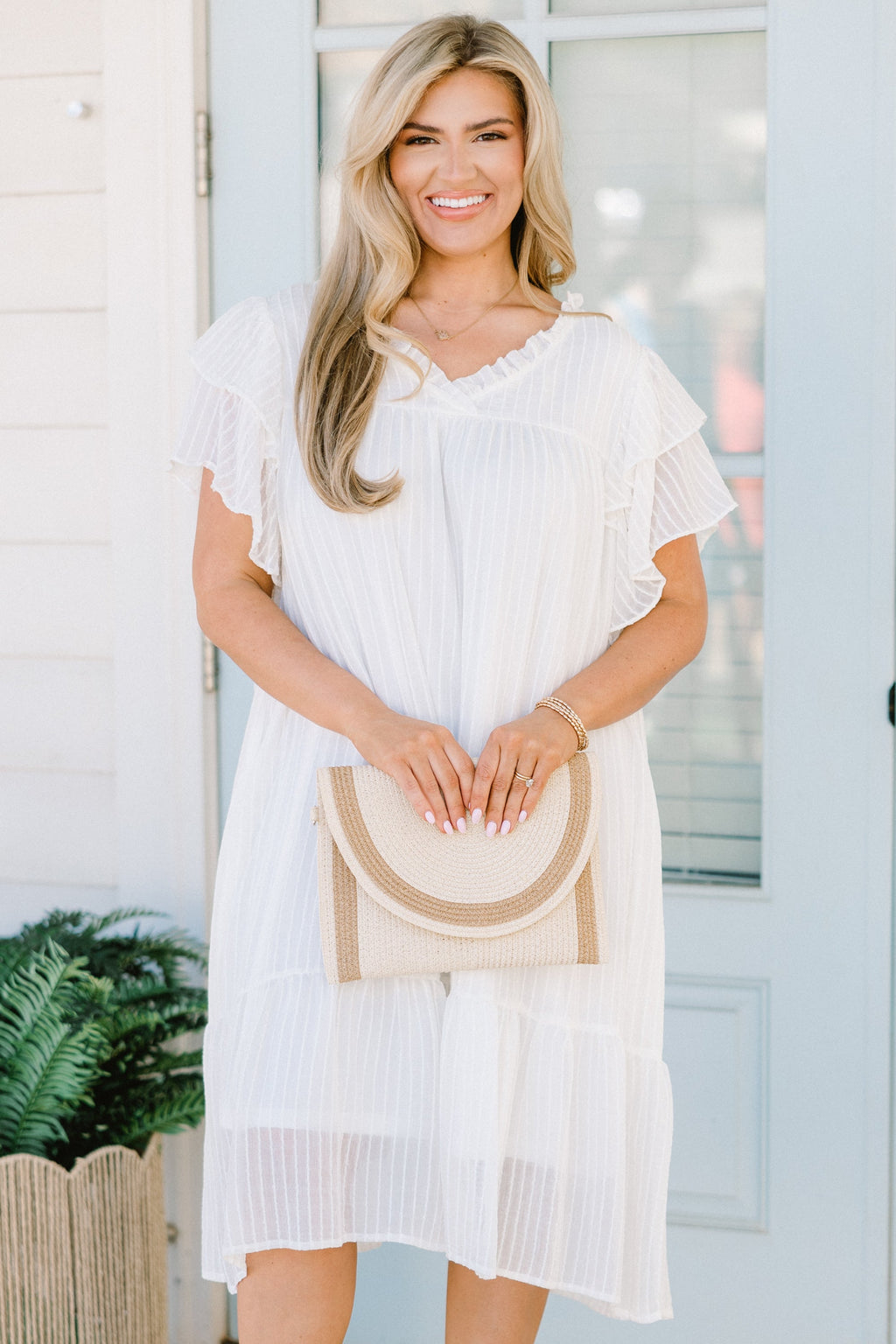 I Just Know Dress, White