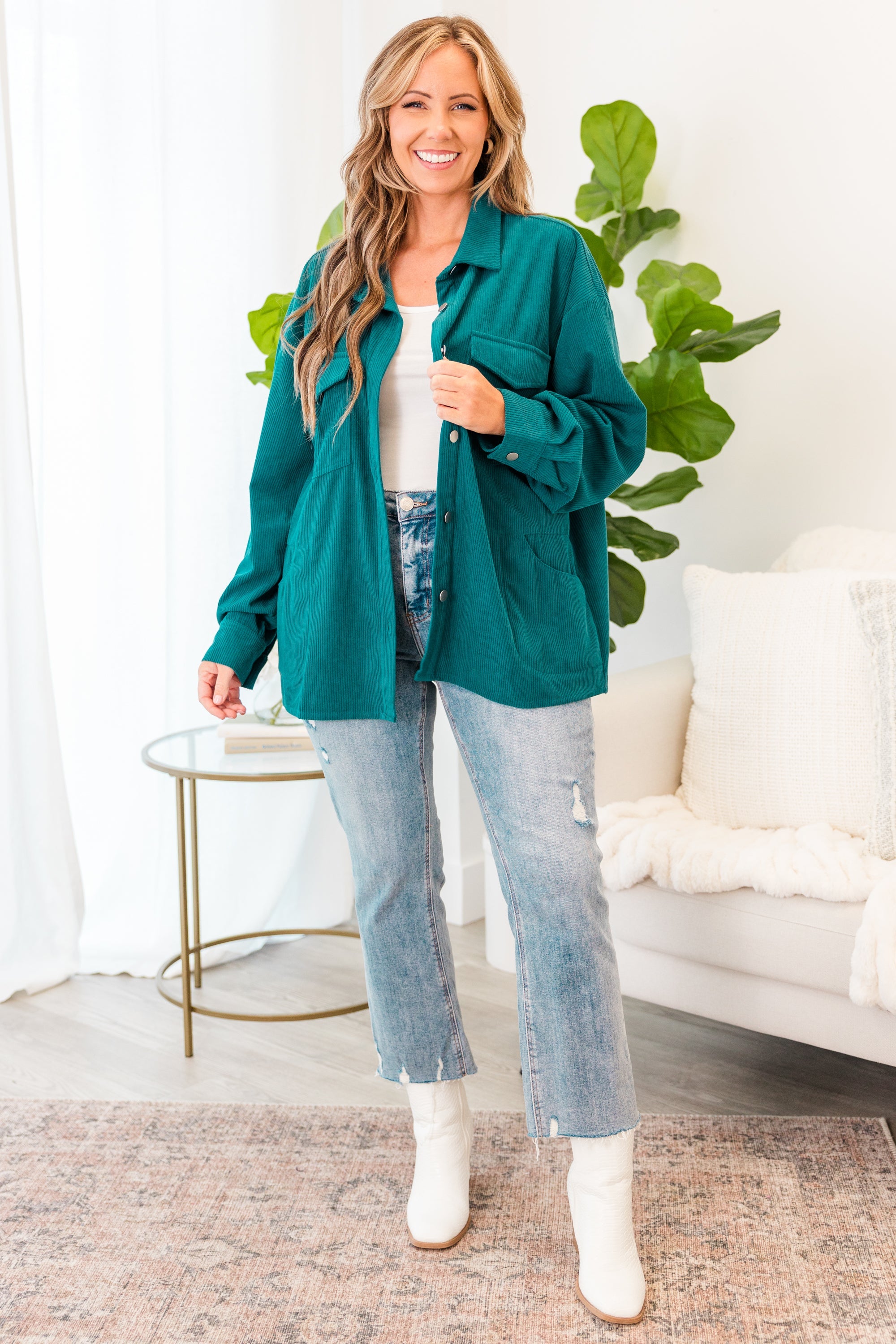 I Love The Cold Jacket, Teal