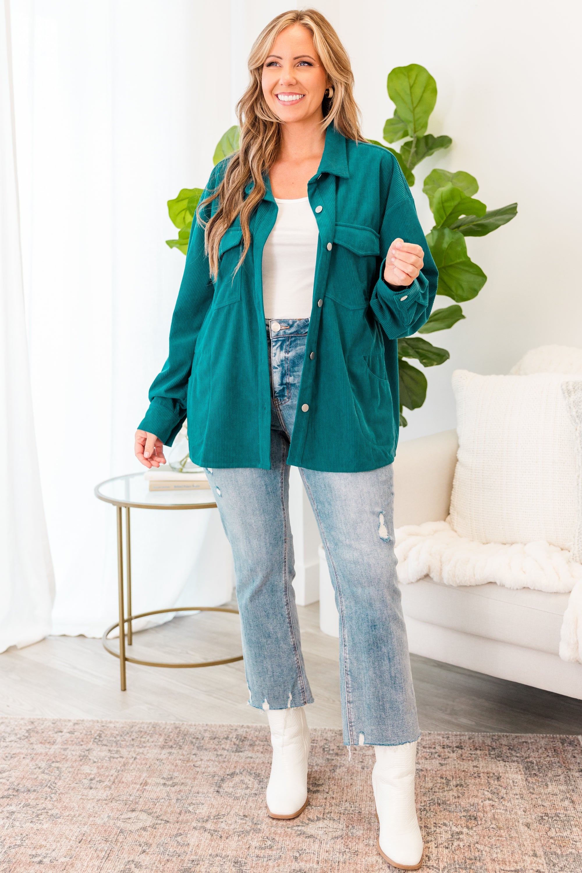 I Love The Cold Jacket, Teal