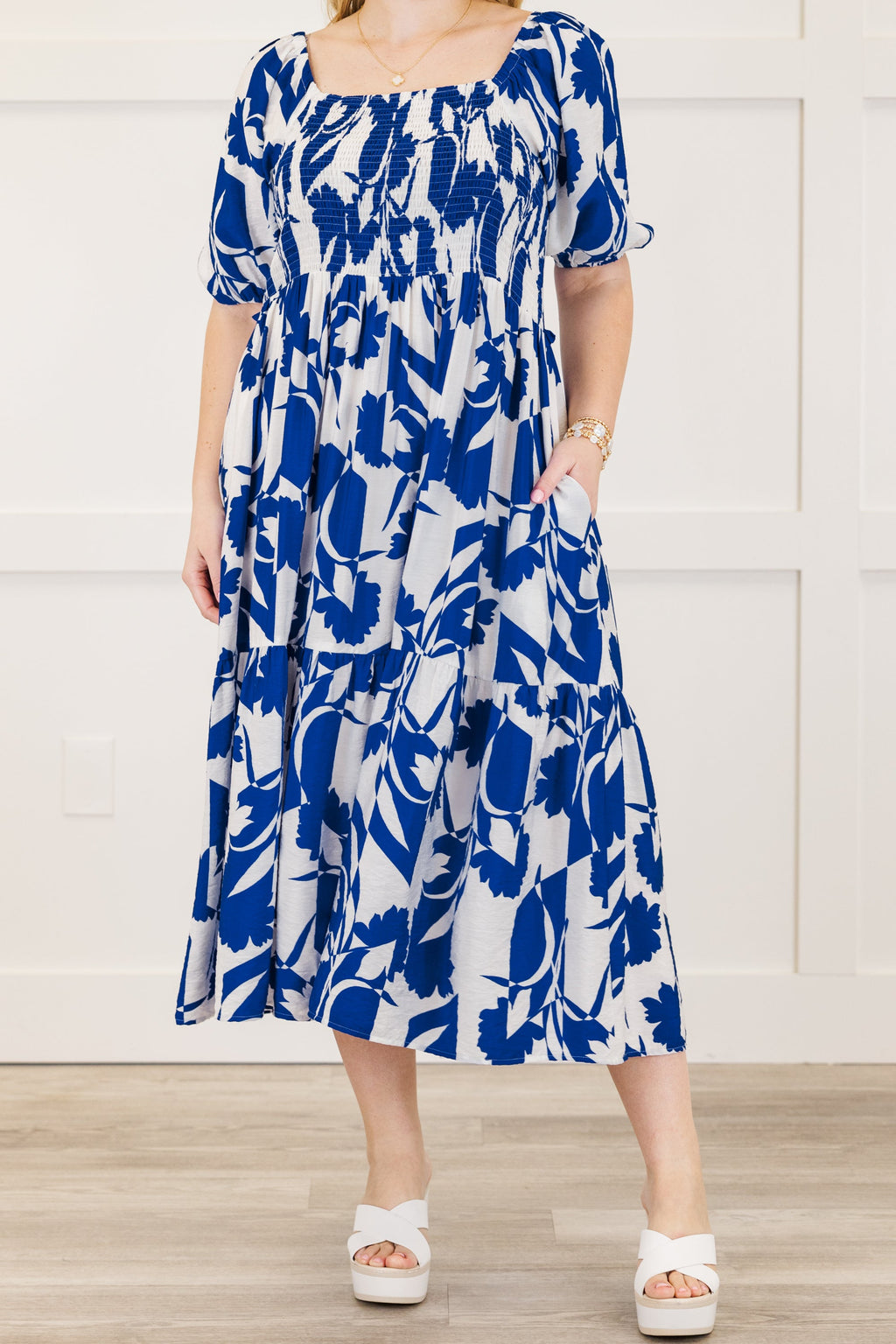 I Still Care Dress, Royal