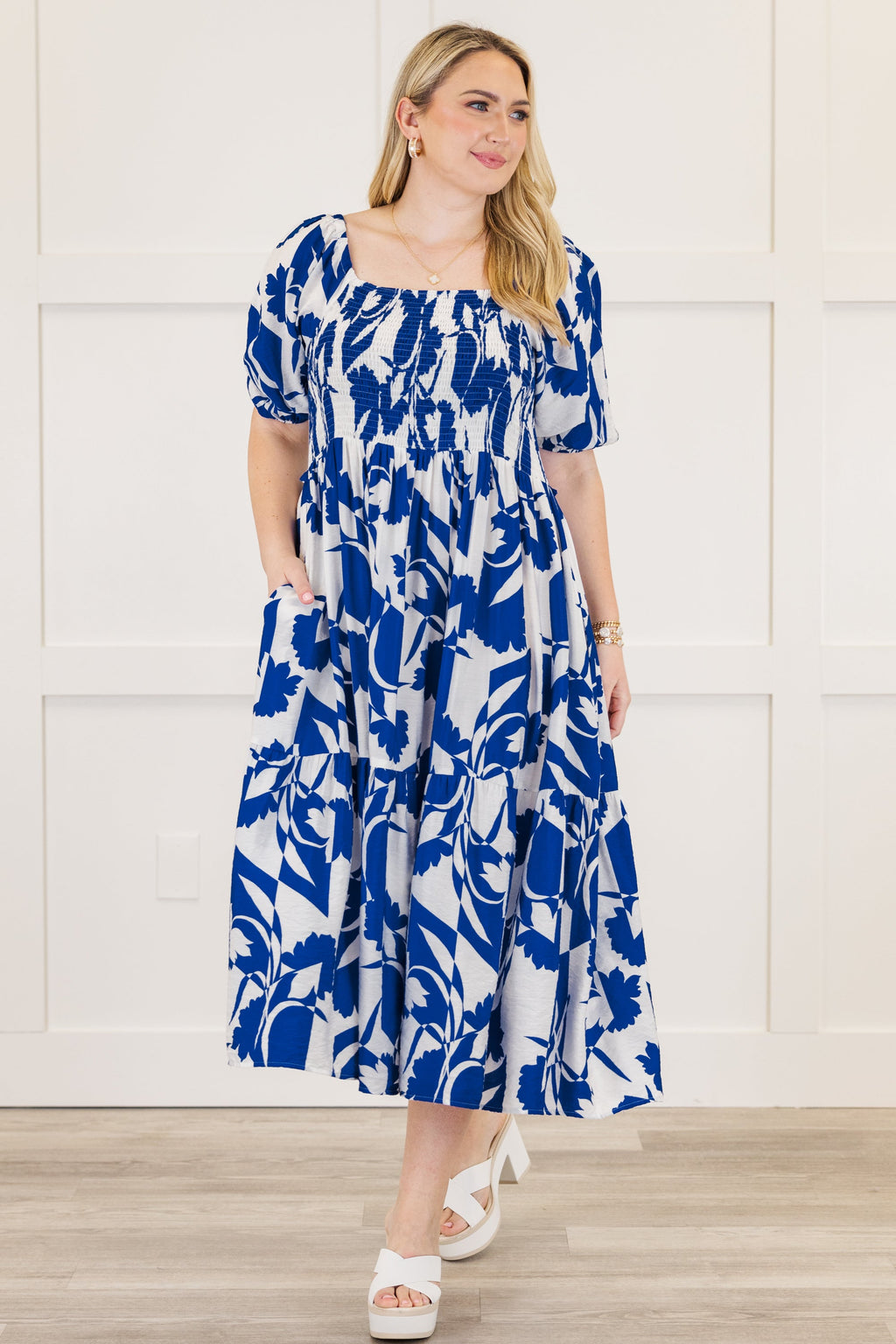I Still Care Dress, Royal
