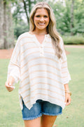 I Take You With Me Top, Natural