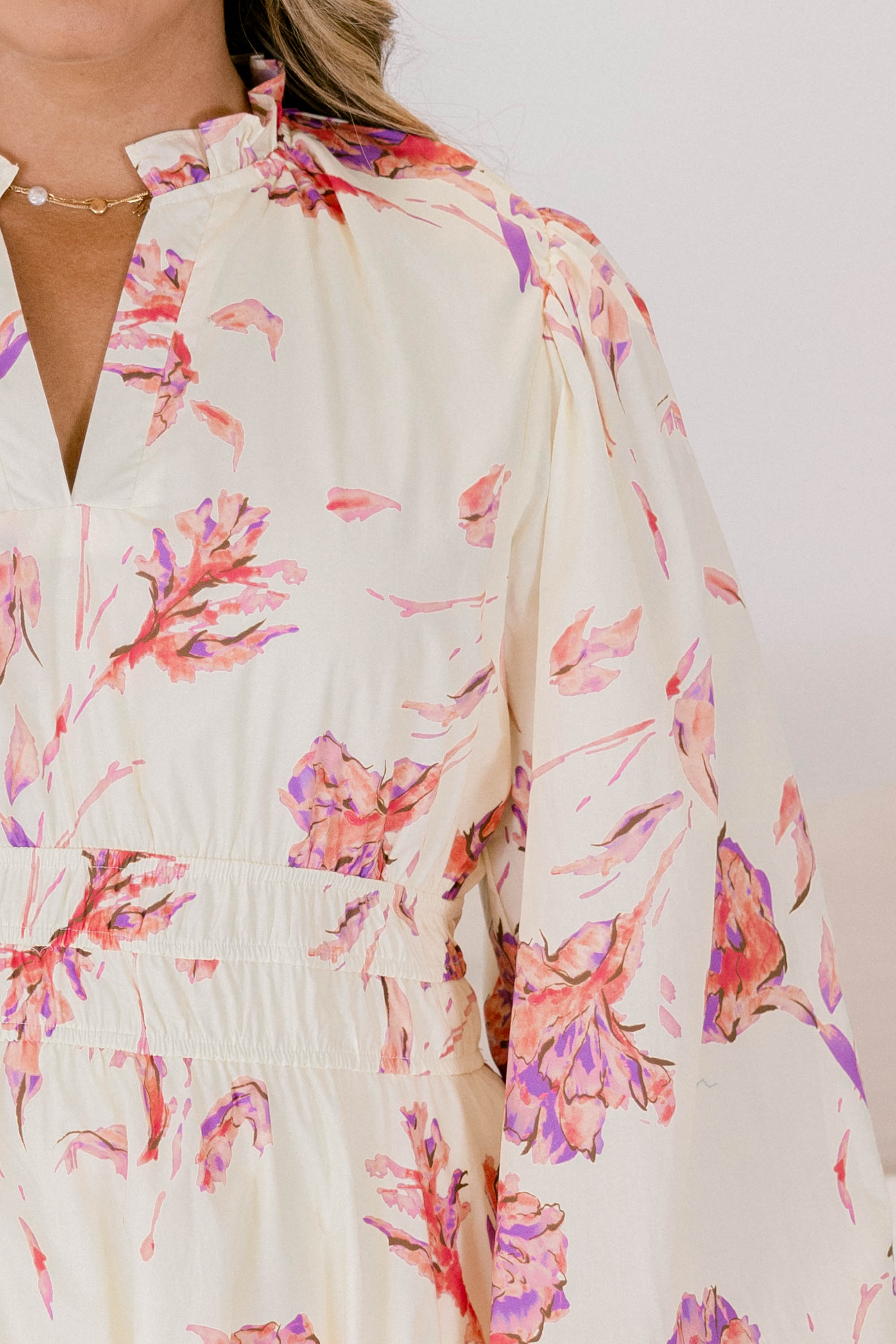 I Took My Chance Dress, Cream