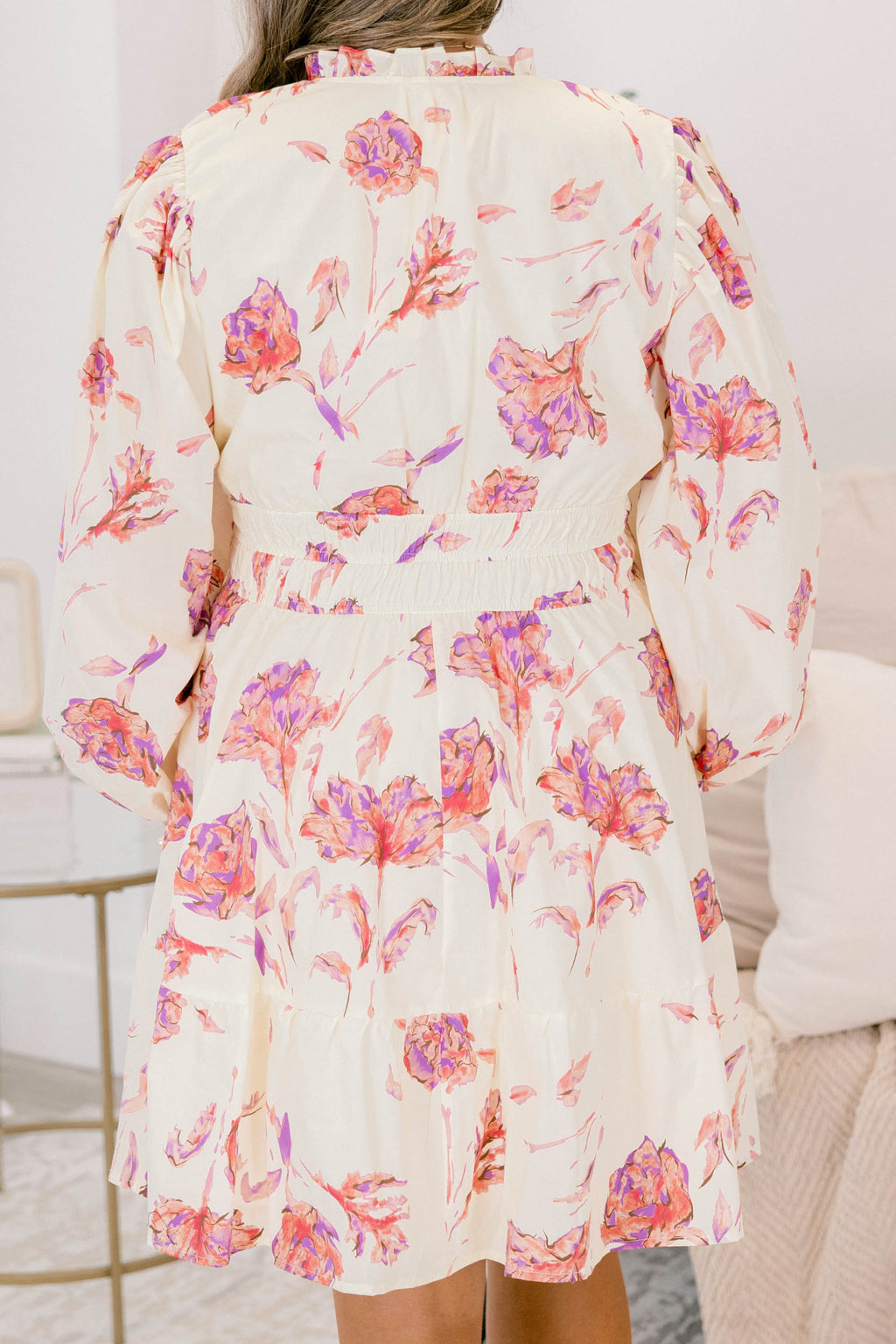 I Took My Chance Dress, Cream