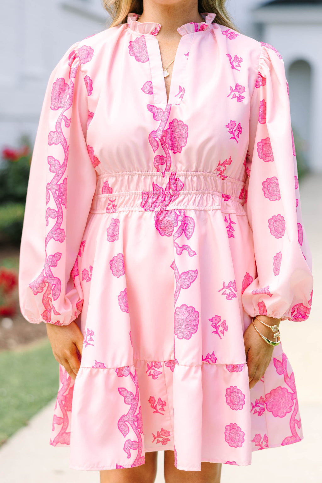 I Took My Chance Dress, Pink