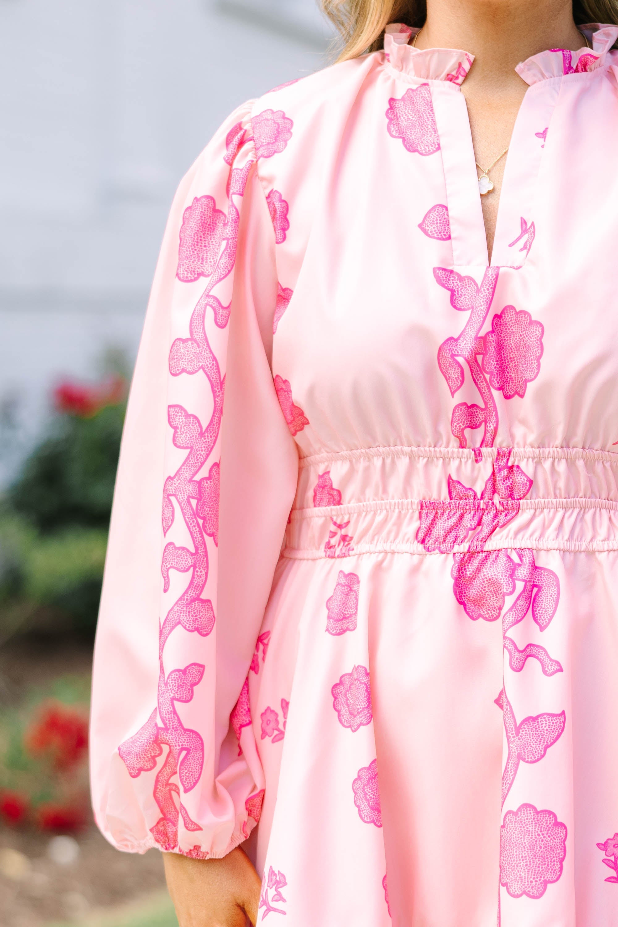 I Took My Chance Dress, Pink