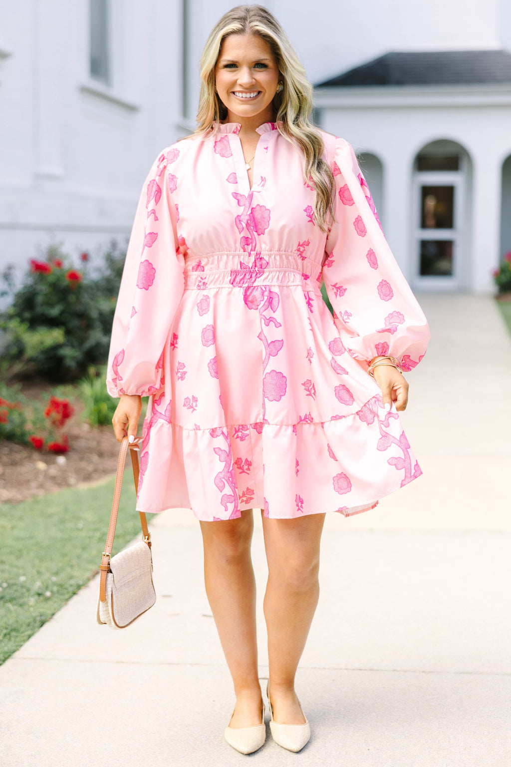 I Took My Chance Dress, Pink