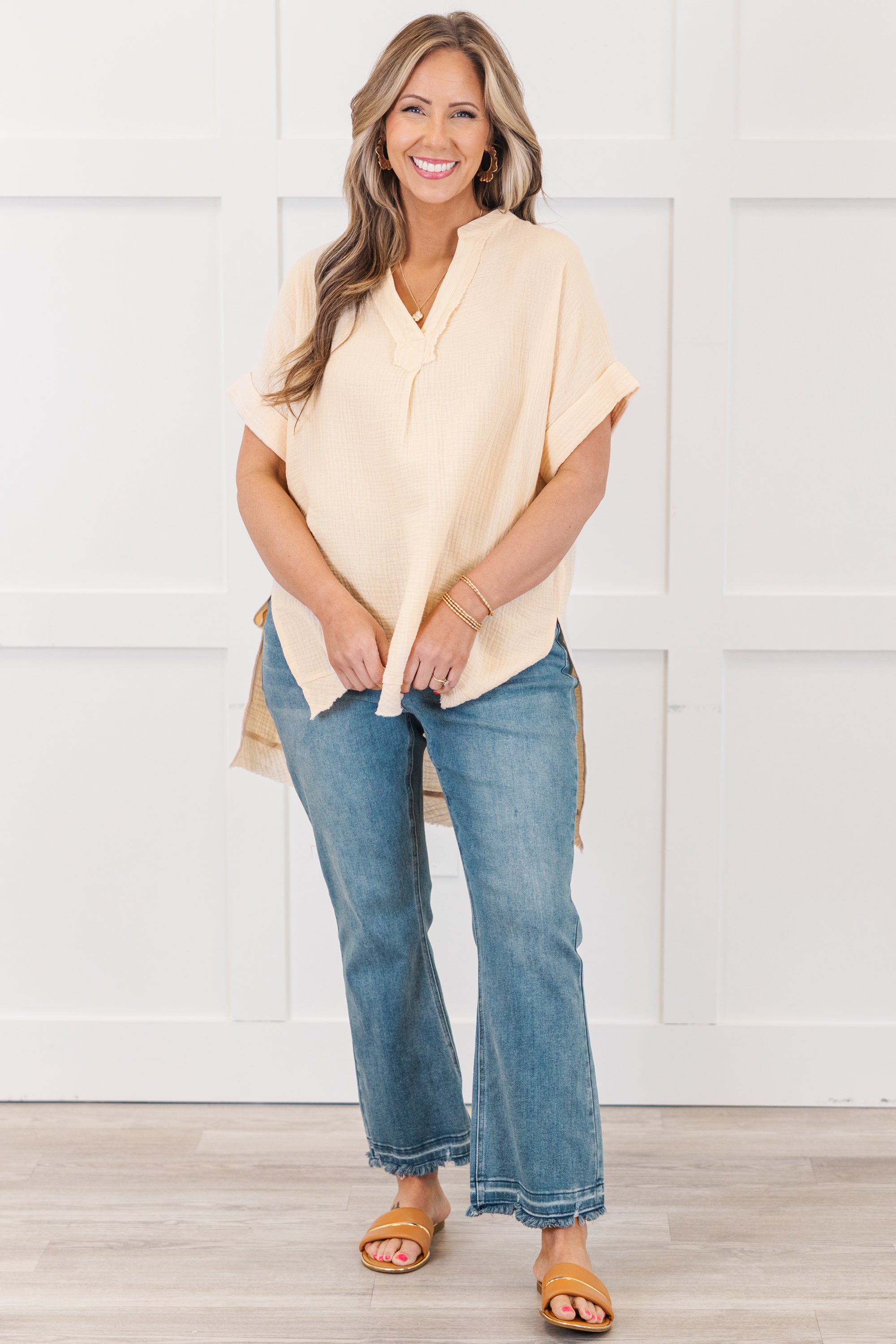 I'll Keep It Like A Blessing Tunic, Natural