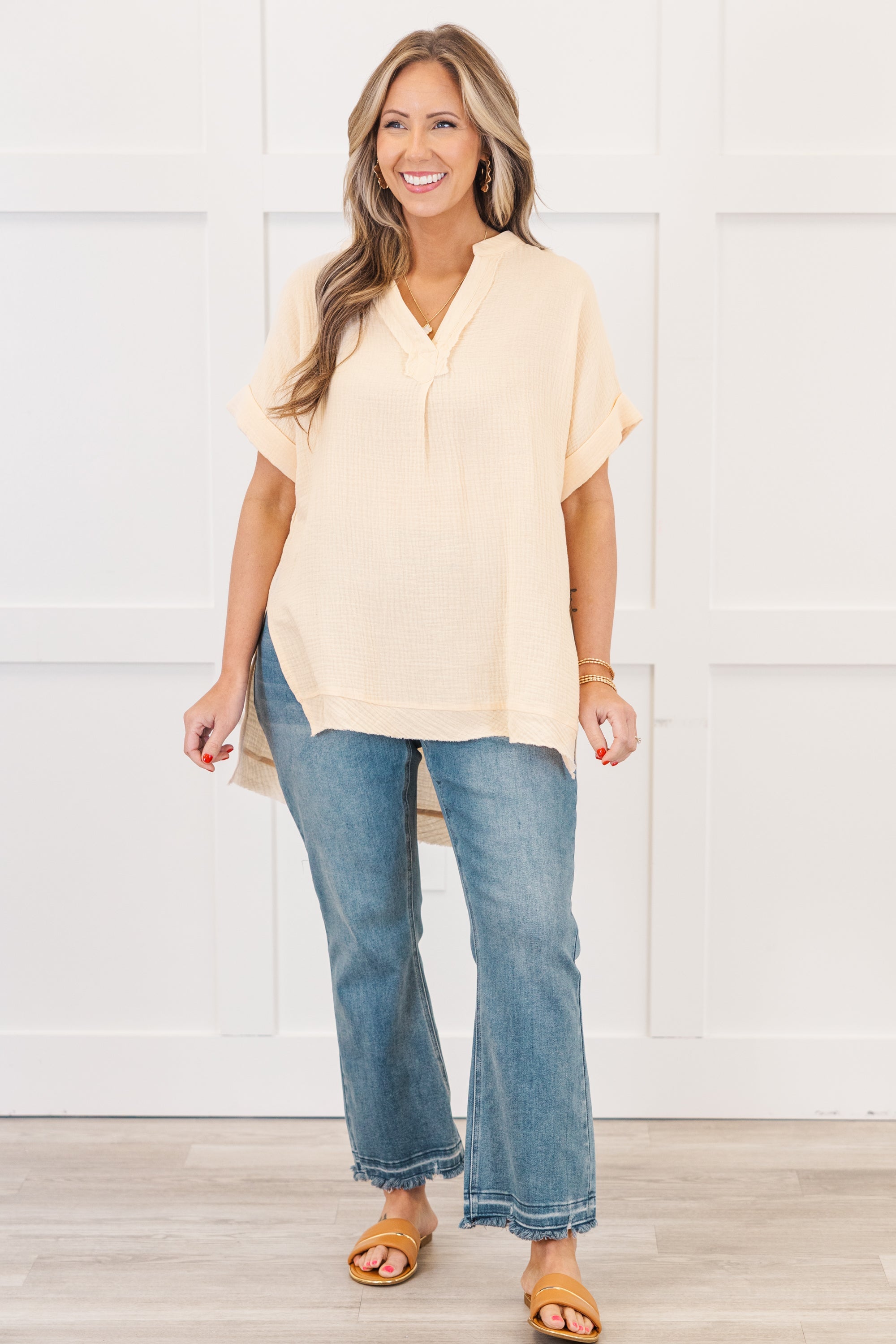 I'll Keep It Like A Blessing Tunic, Natural