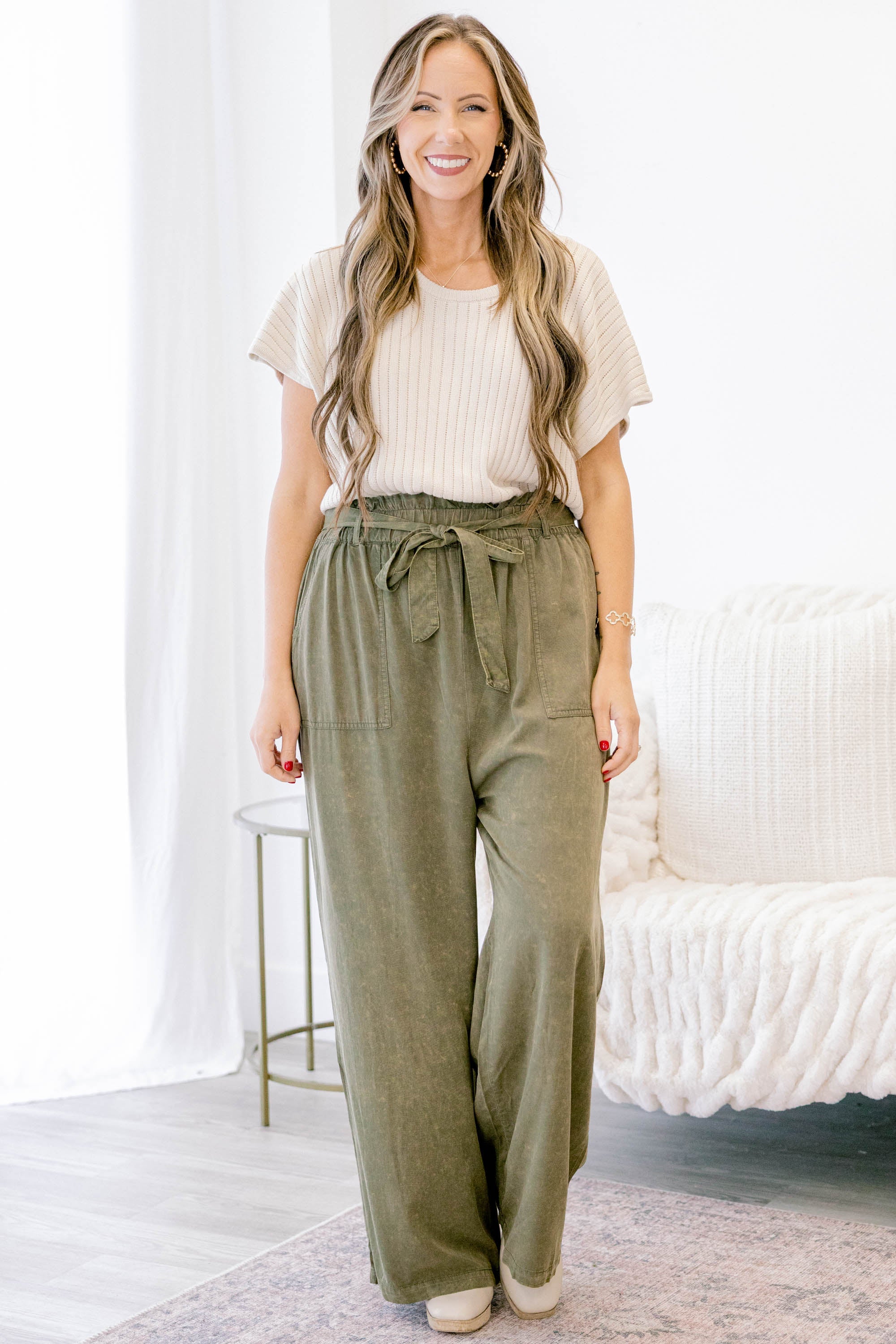 I'll Lead The Way Pants, Olive