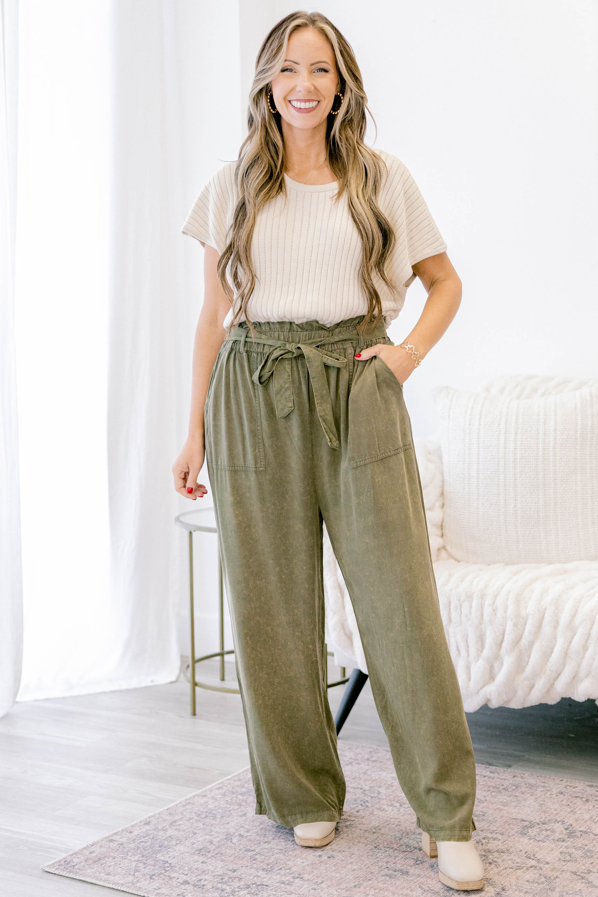 I'll Lead The Way Pants, Olive