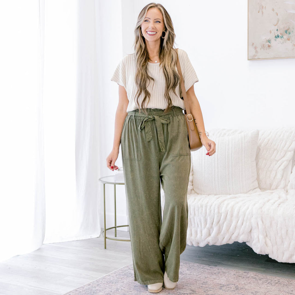 I'll Lead The Way Pants, Olive