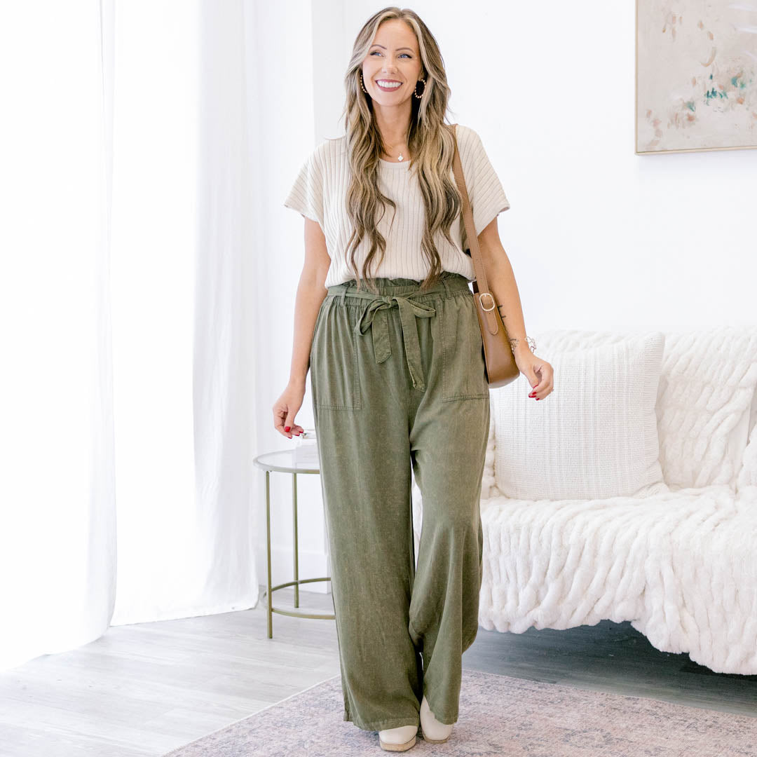 I'll Lead The Way Pants, Olive