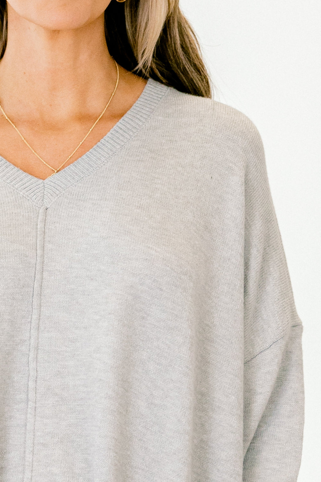 I'm Better Now Sweater, Gray