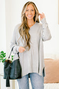 I'm Better Now Sweater, Gray