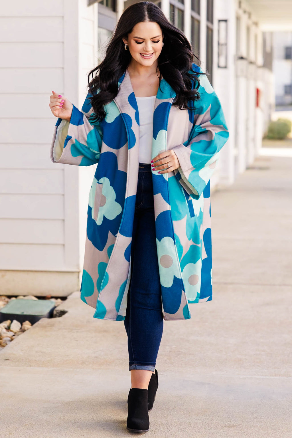 I'm Into You Coat, Teal