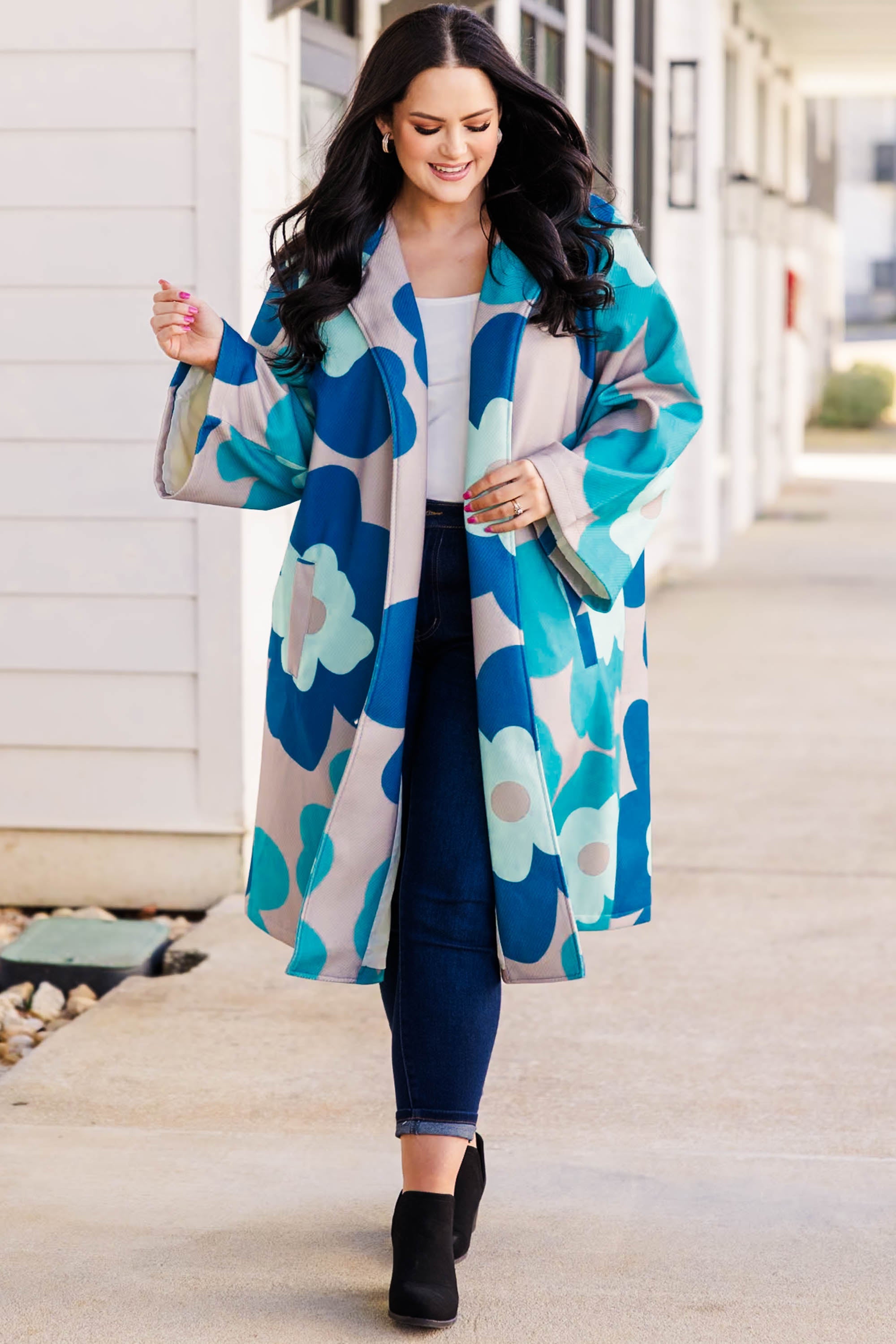 I'm Into You Coat, Teal