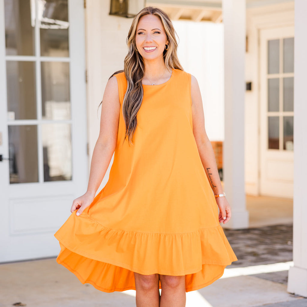 I'm The Catch Dress, Orange