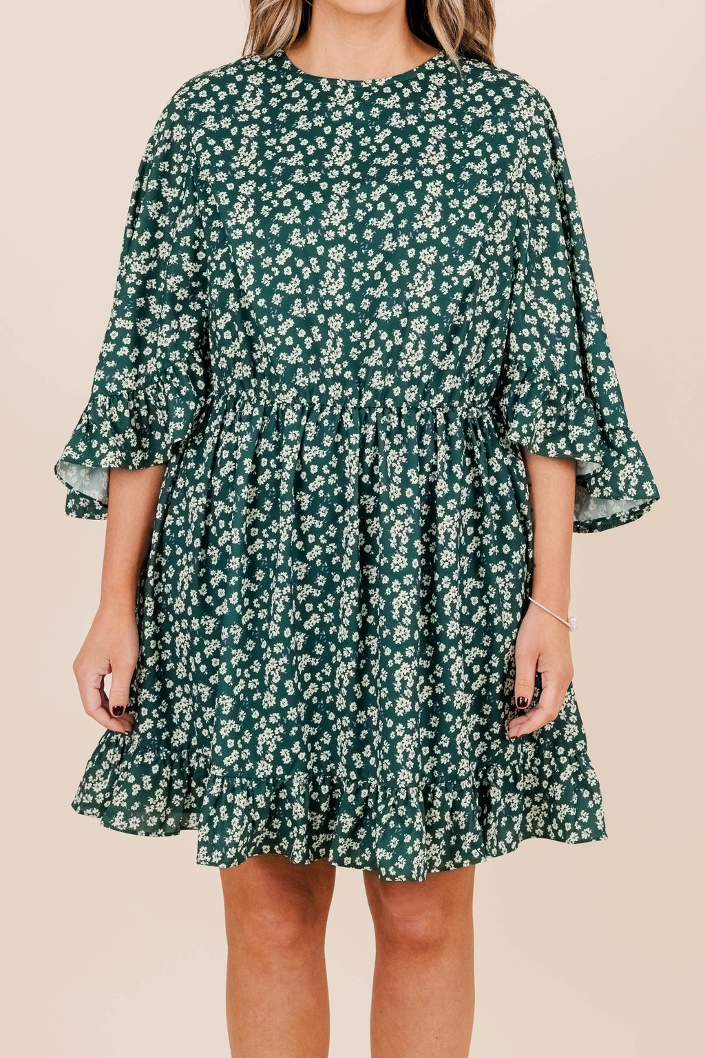 If We Were A Movie Dress, Green