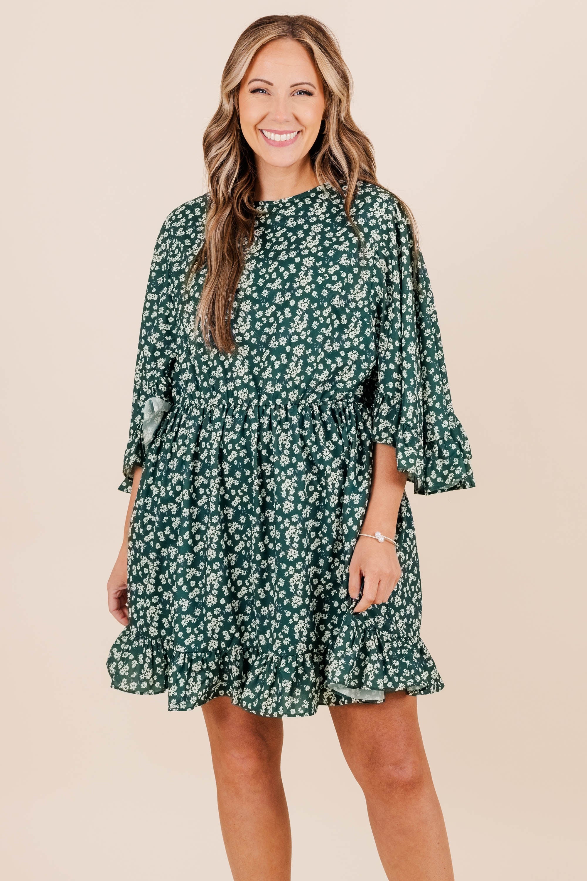 If We Were A Movie Dress, Green