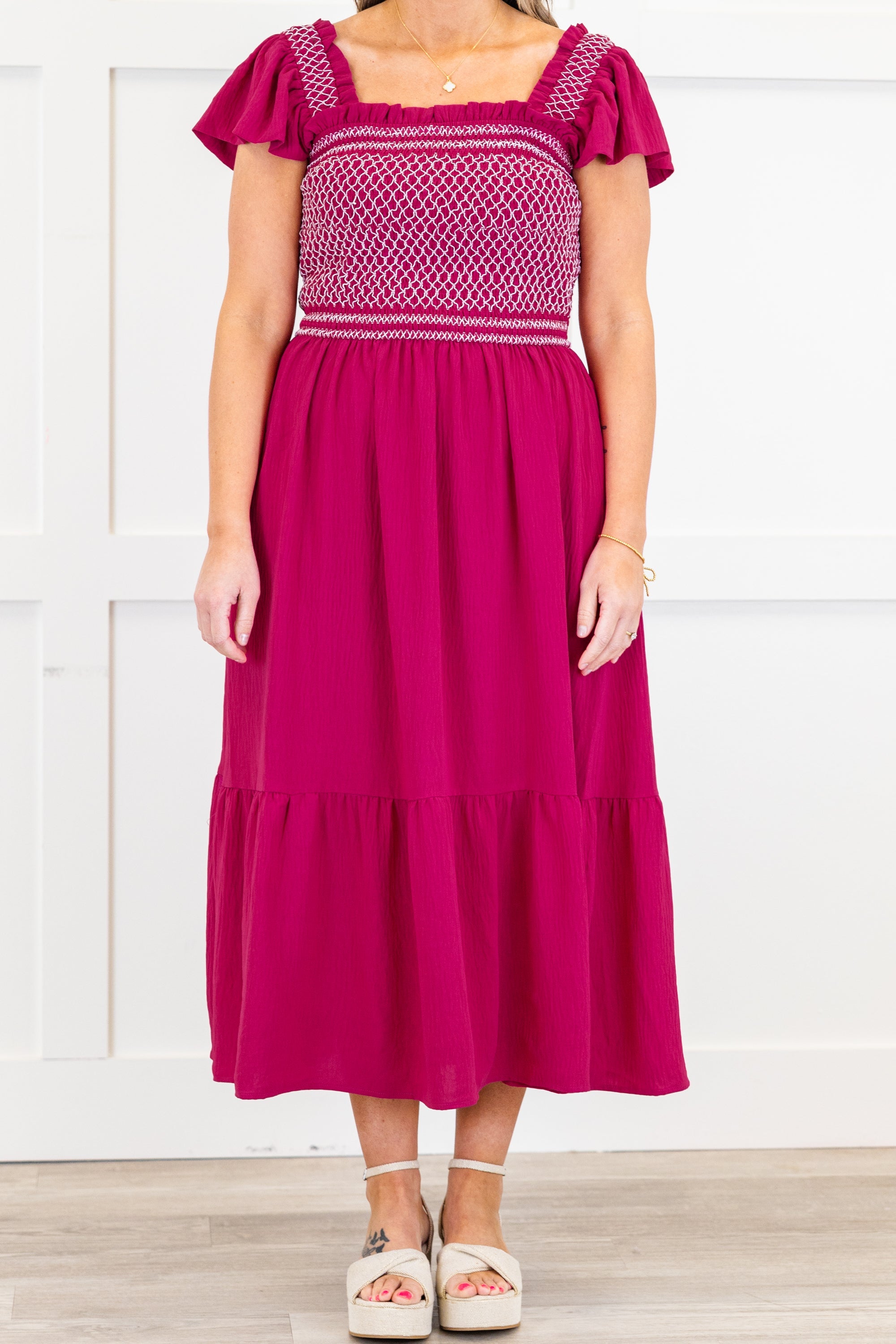 If You Cared Enough Dress, Wildberry