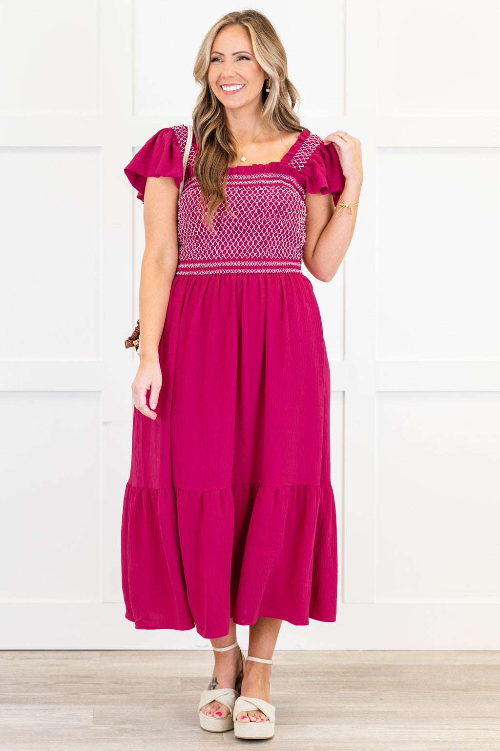 If You Cared Enough Dress, Wildberry