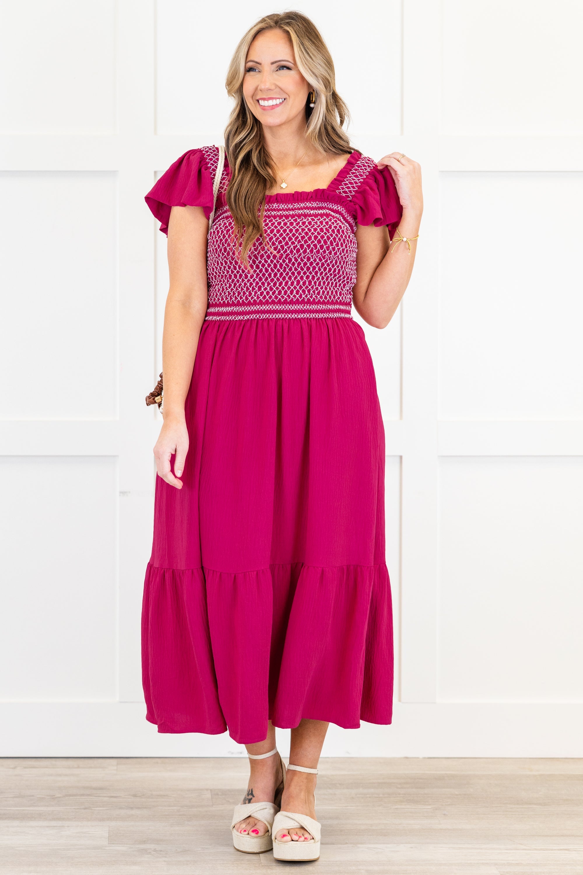 If You Cared Enough Dress, Wildberry