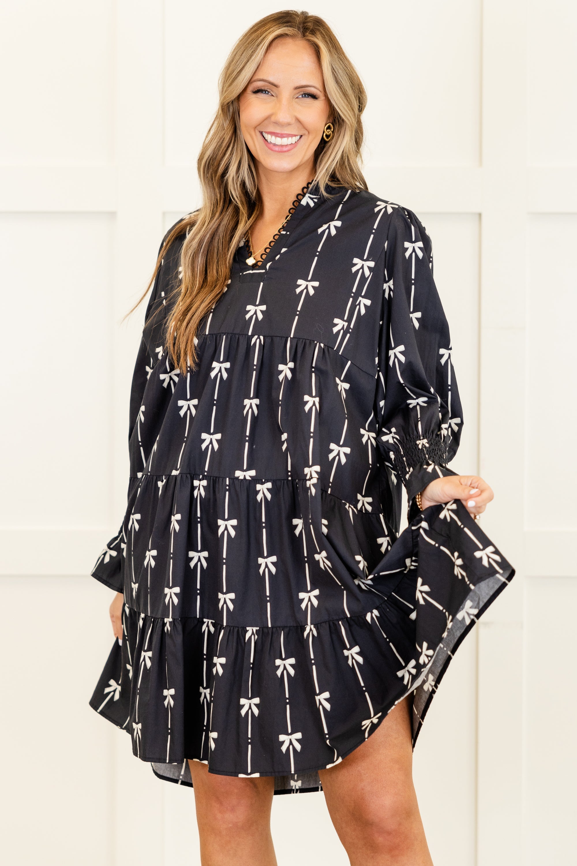 Infinite Allure Dress, Black