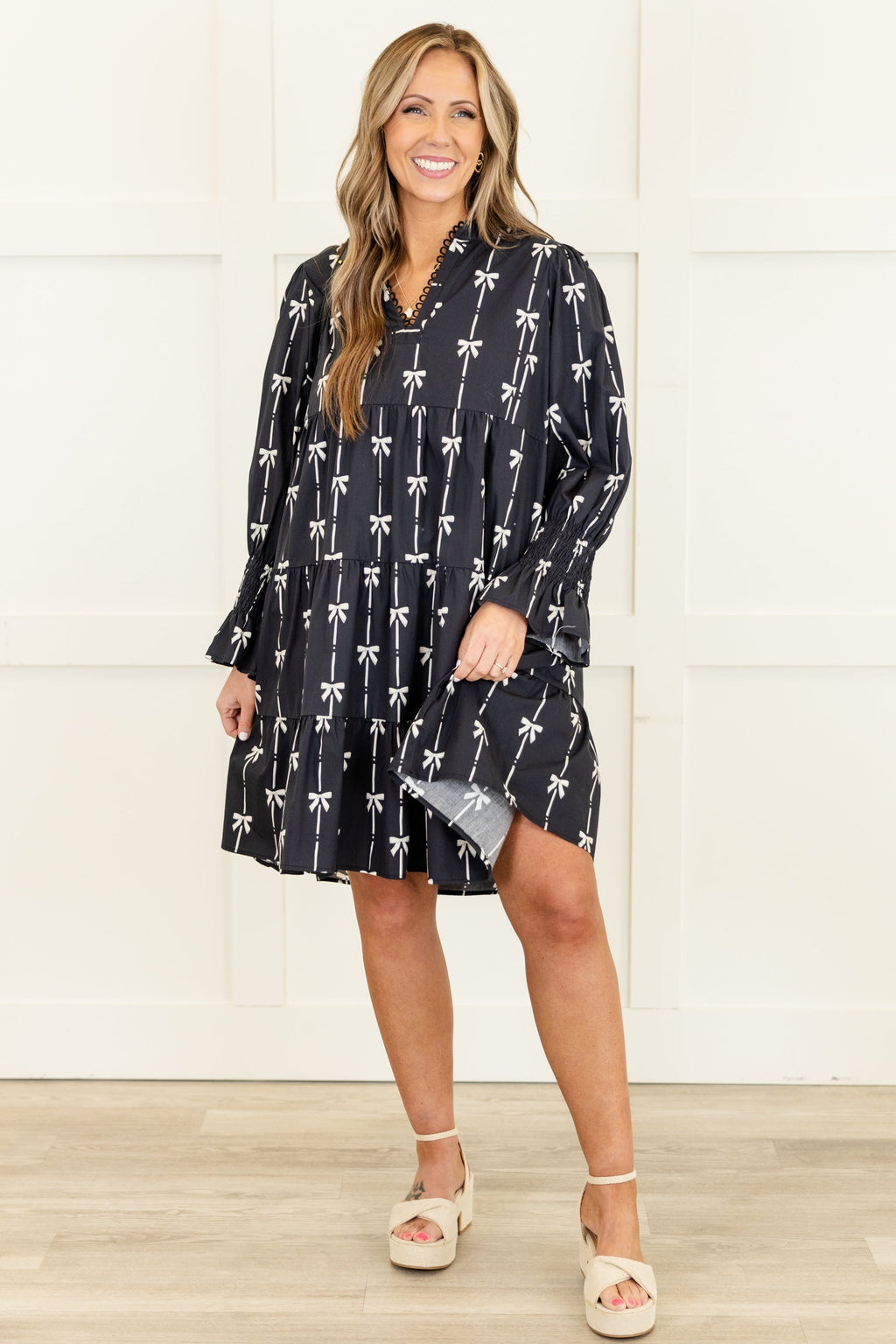 Infinite Allure Dress, Black