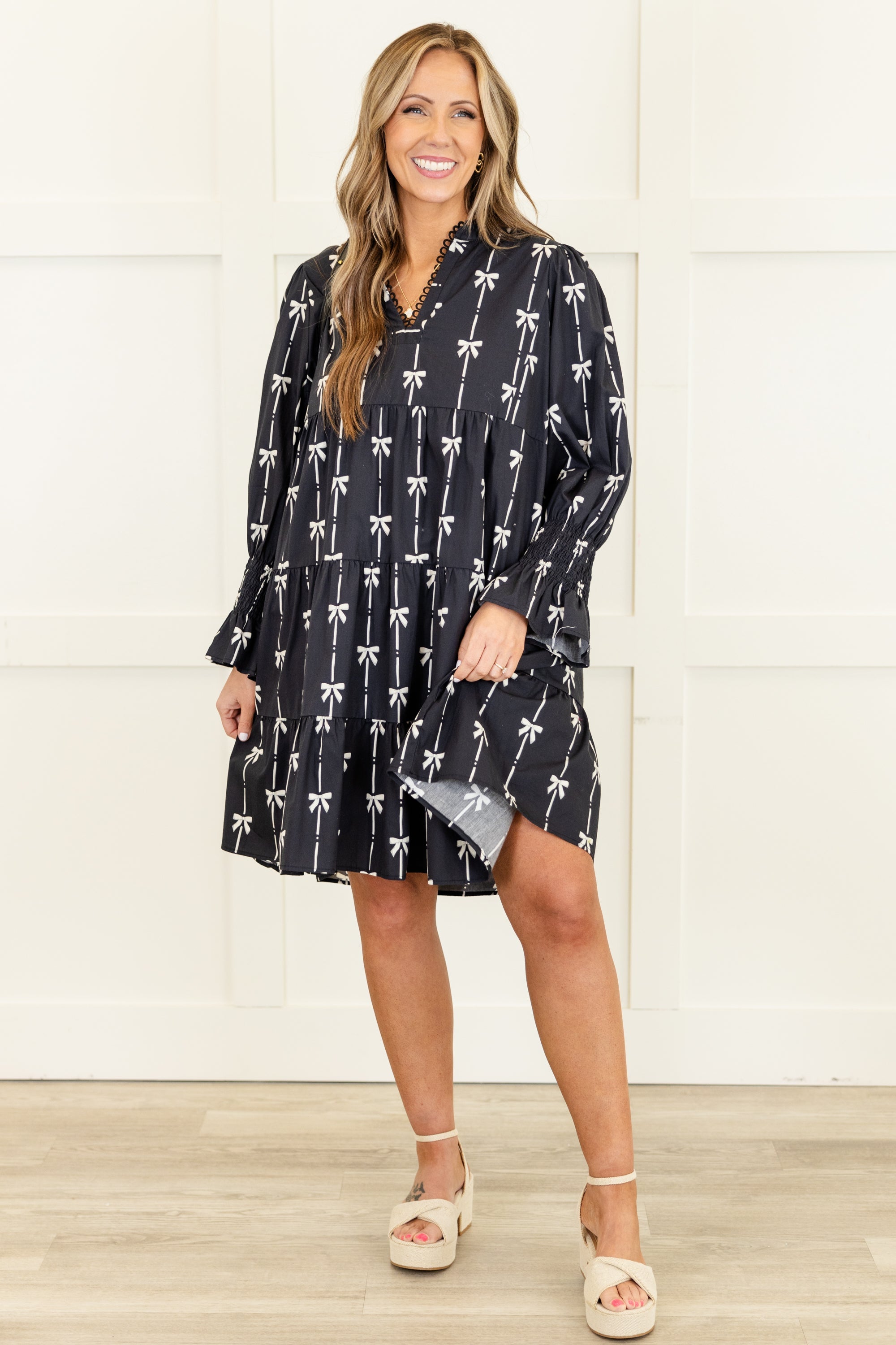 Infinite Allure Dress, Black