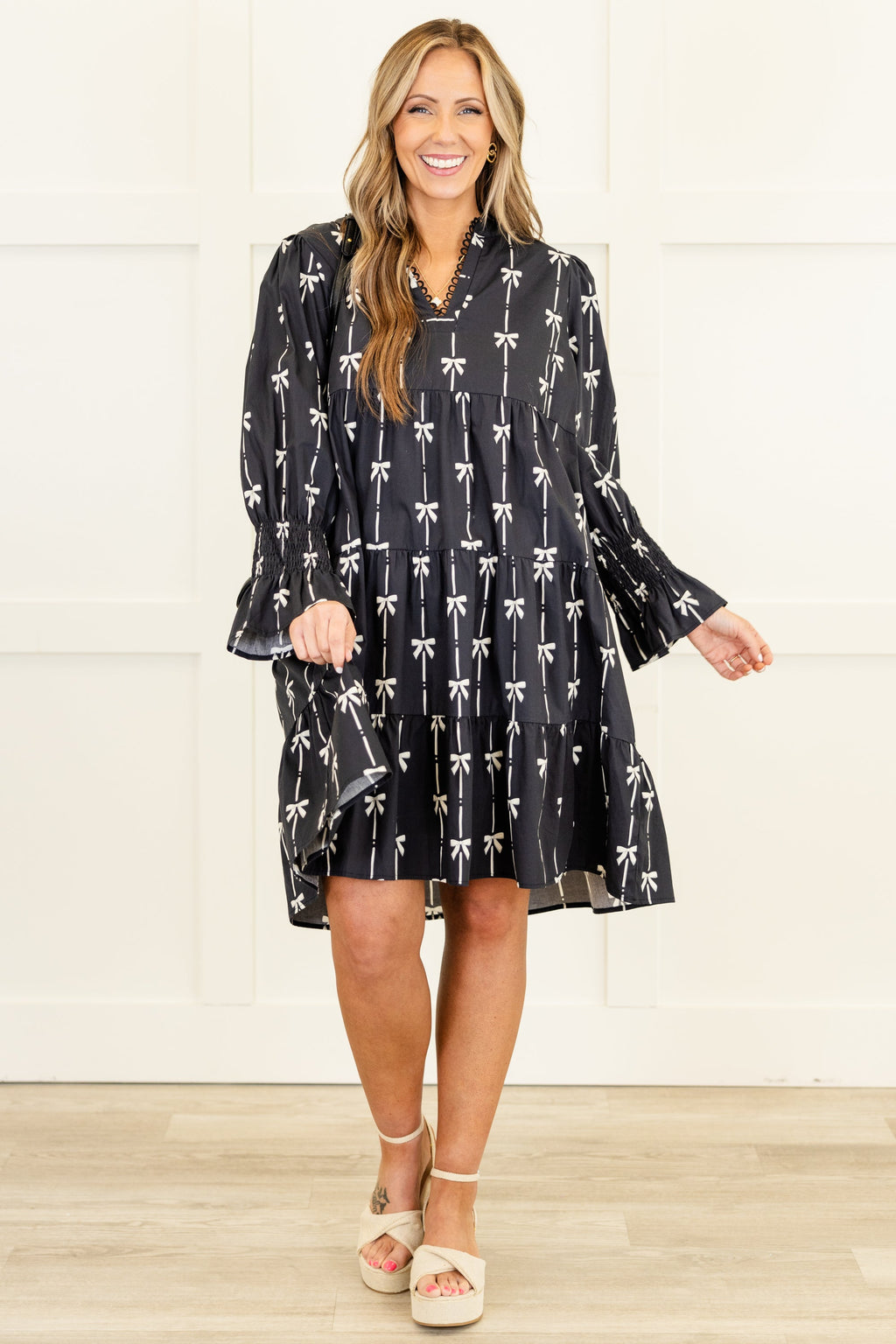 Infinite Allure Dress, Black