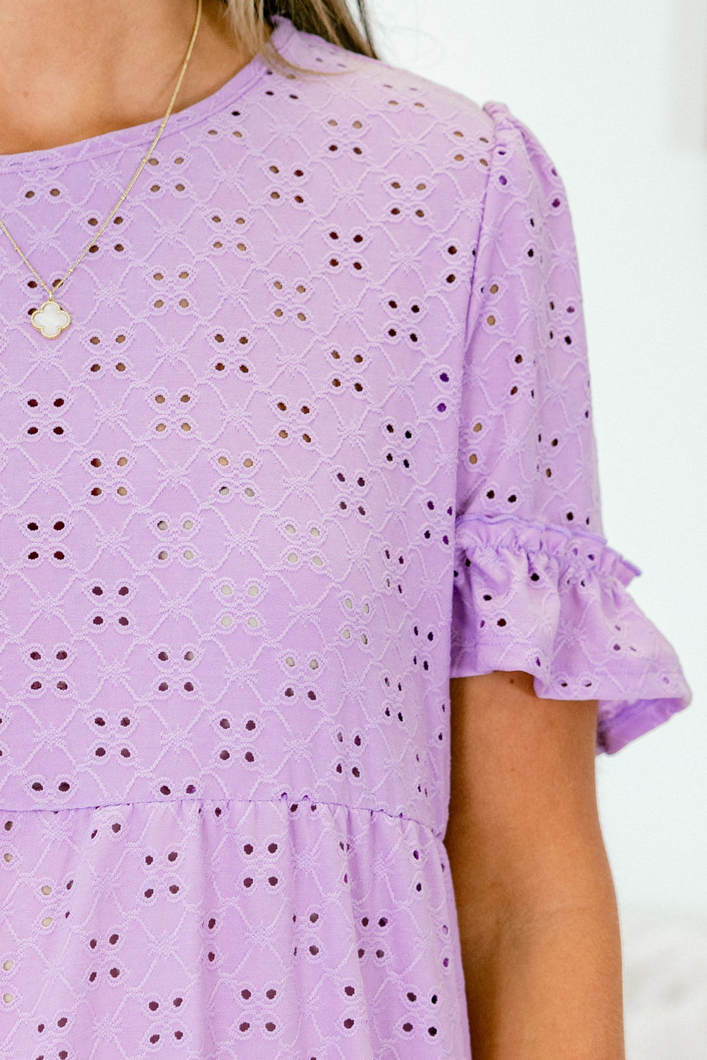 I Like You Best Top, Lilac