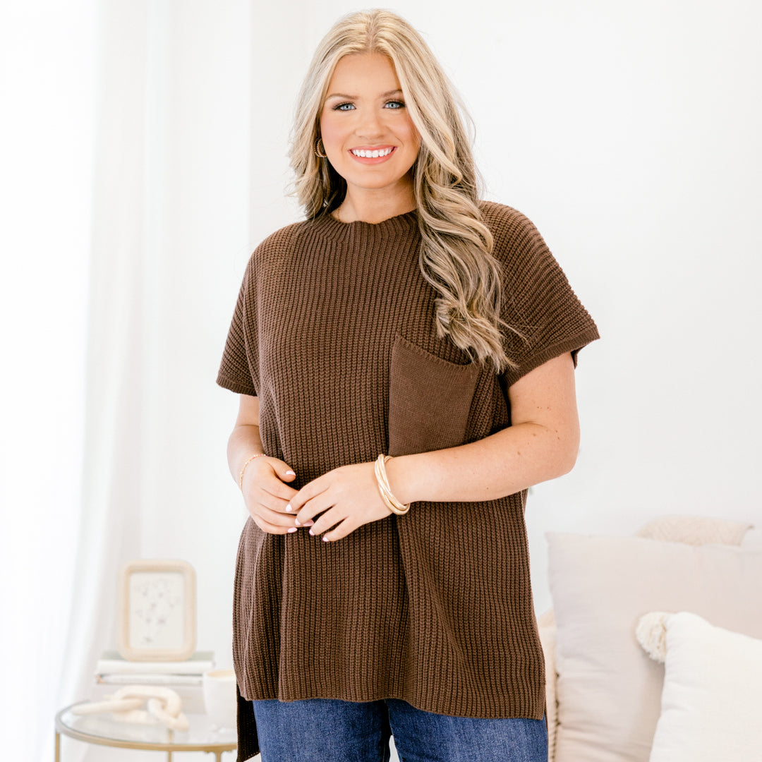 Imagine My World Sweater, Brown