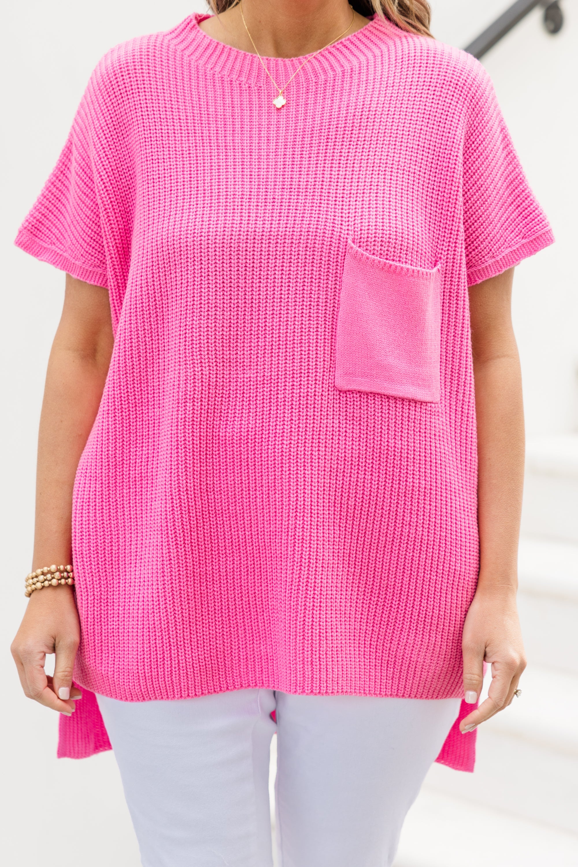Imagine My World Sweater, Bubblegum