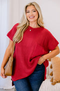 Imagine My World Sweater, Red