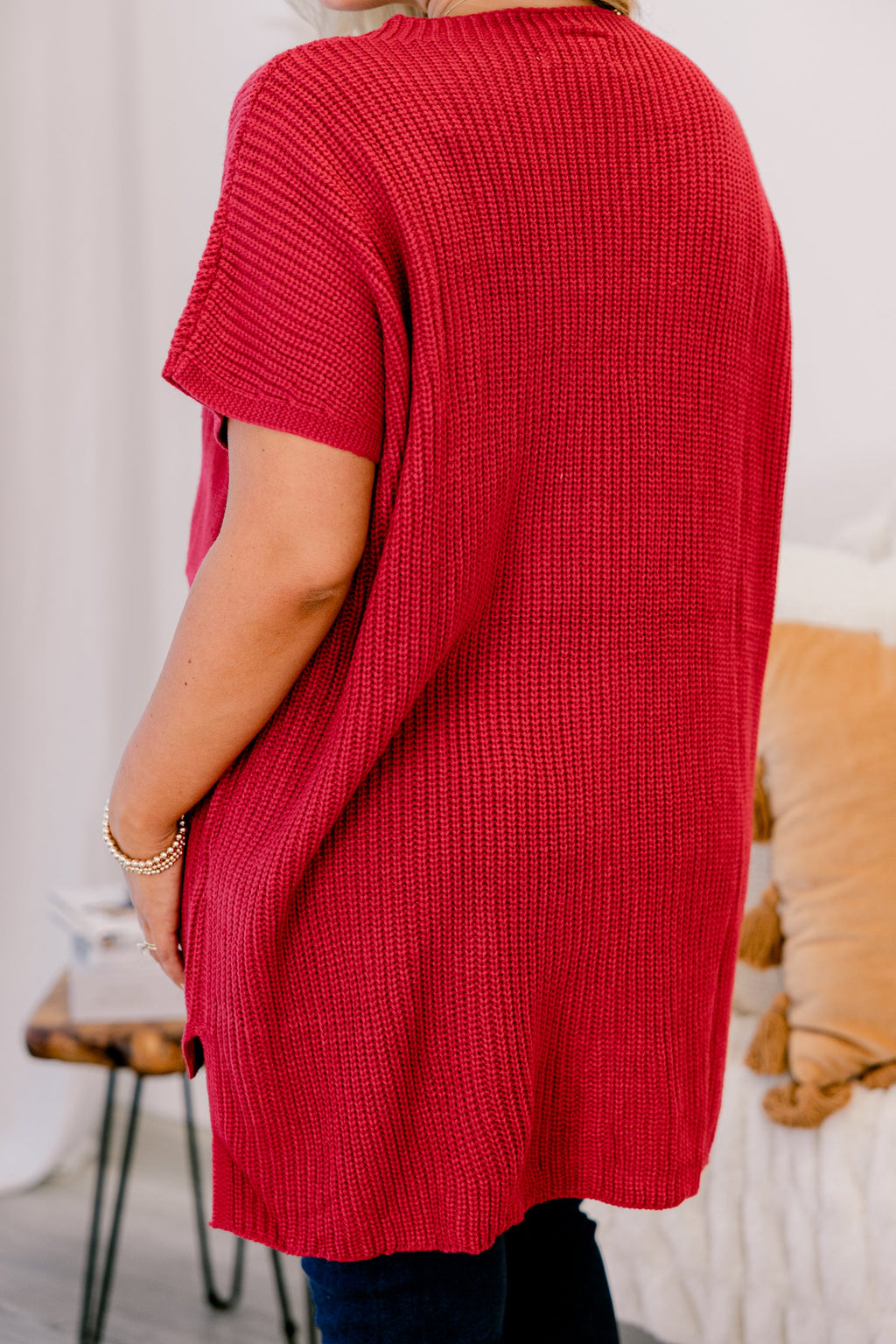 Imagine My World Sweater, Red
