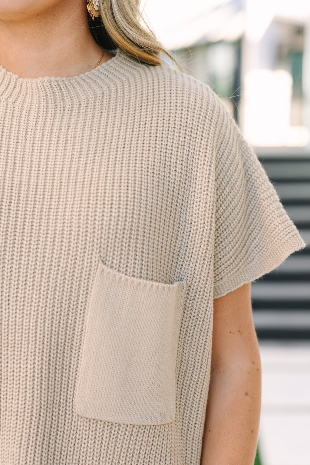 Imagine My World Sweater, Taupe
