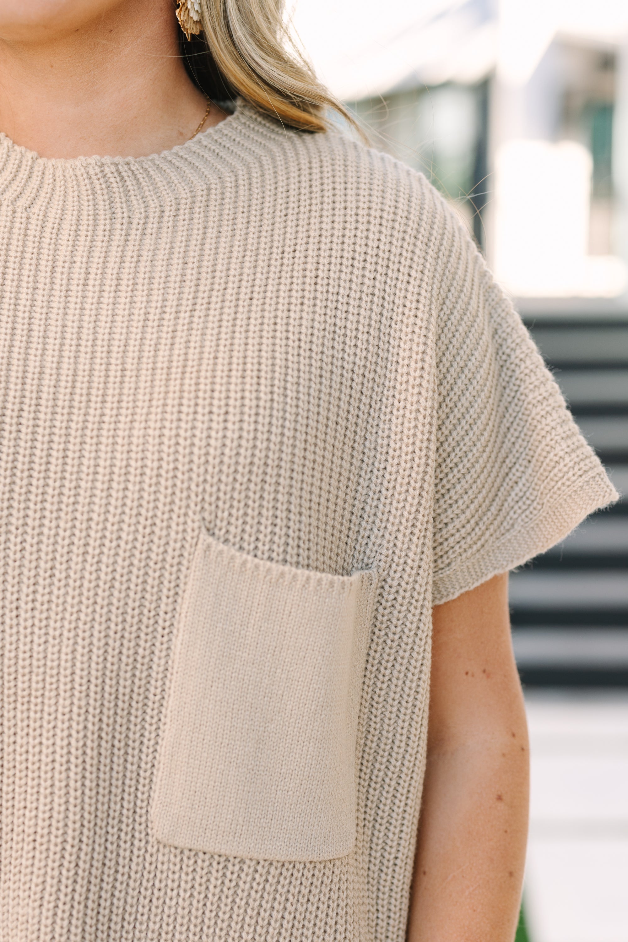 Imagine My World Sweater, Taupe
