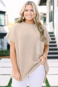 Imagine My World Sweater, Taupe