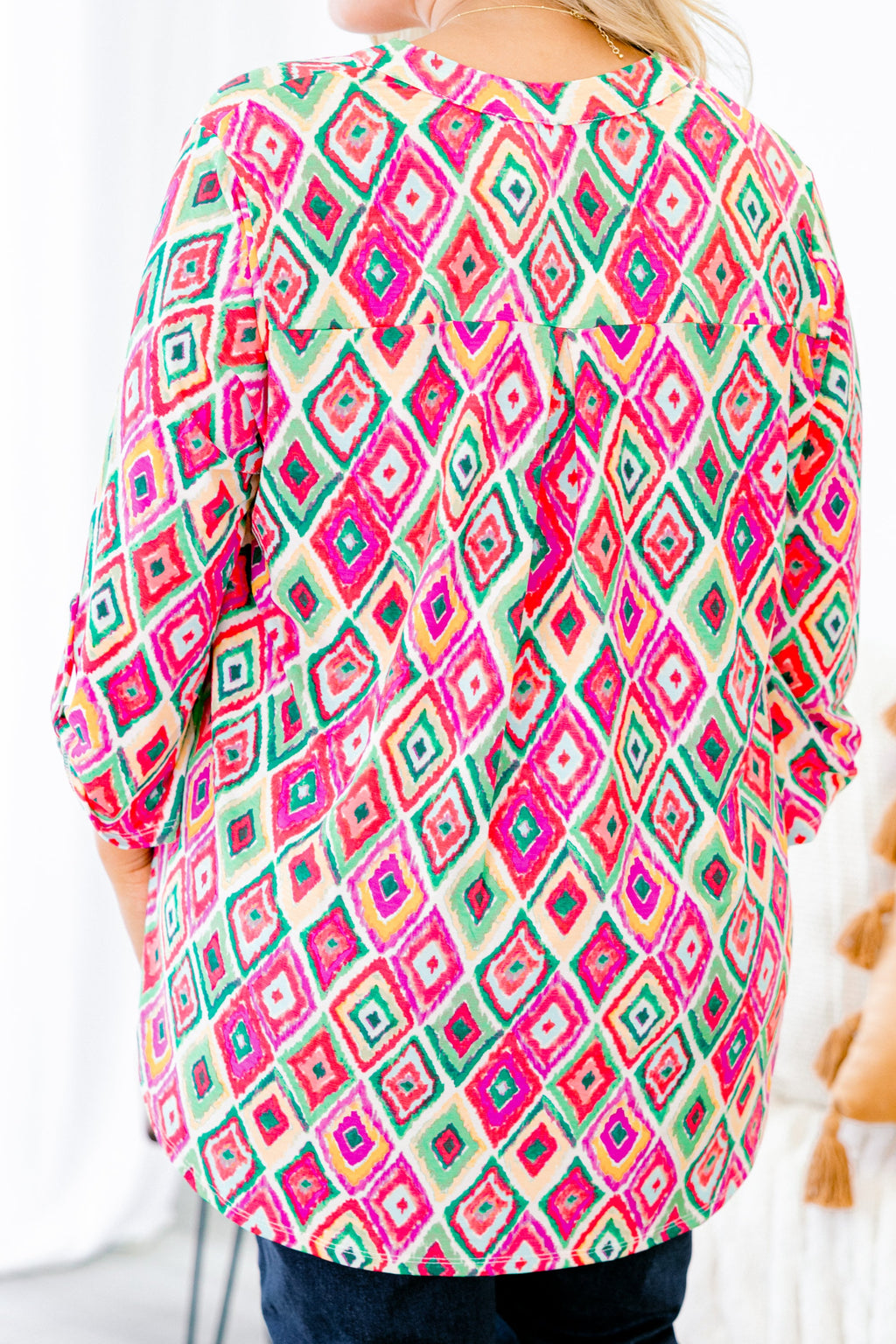 Imagine That Top, Pink Multi