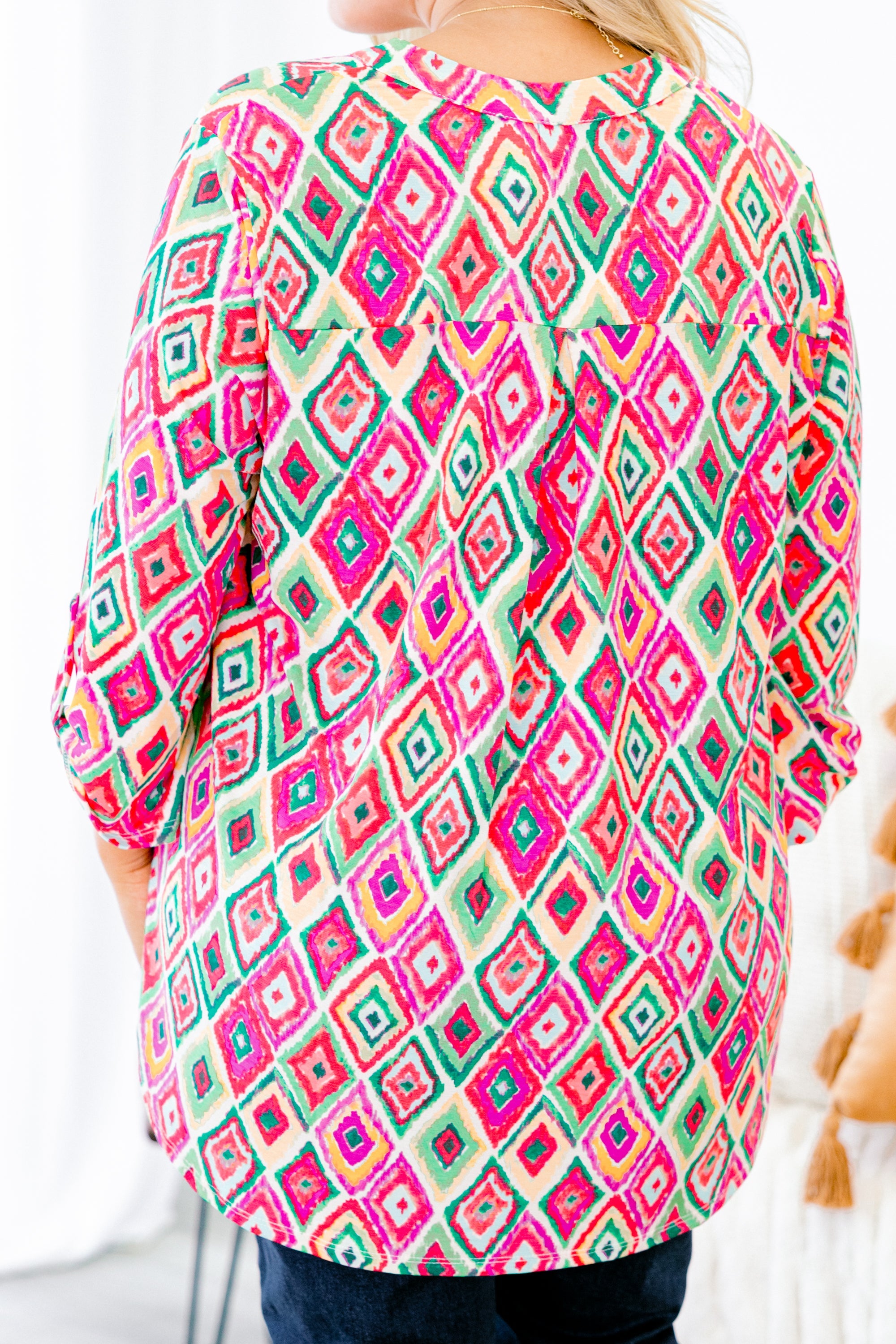 Imagine That Top, Pink Multi