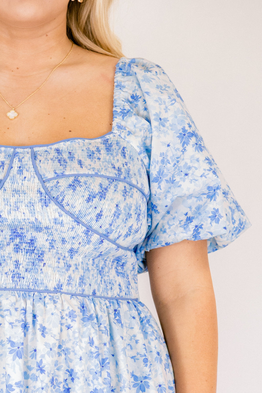 In A Blink Of The Eye Dress, Blue