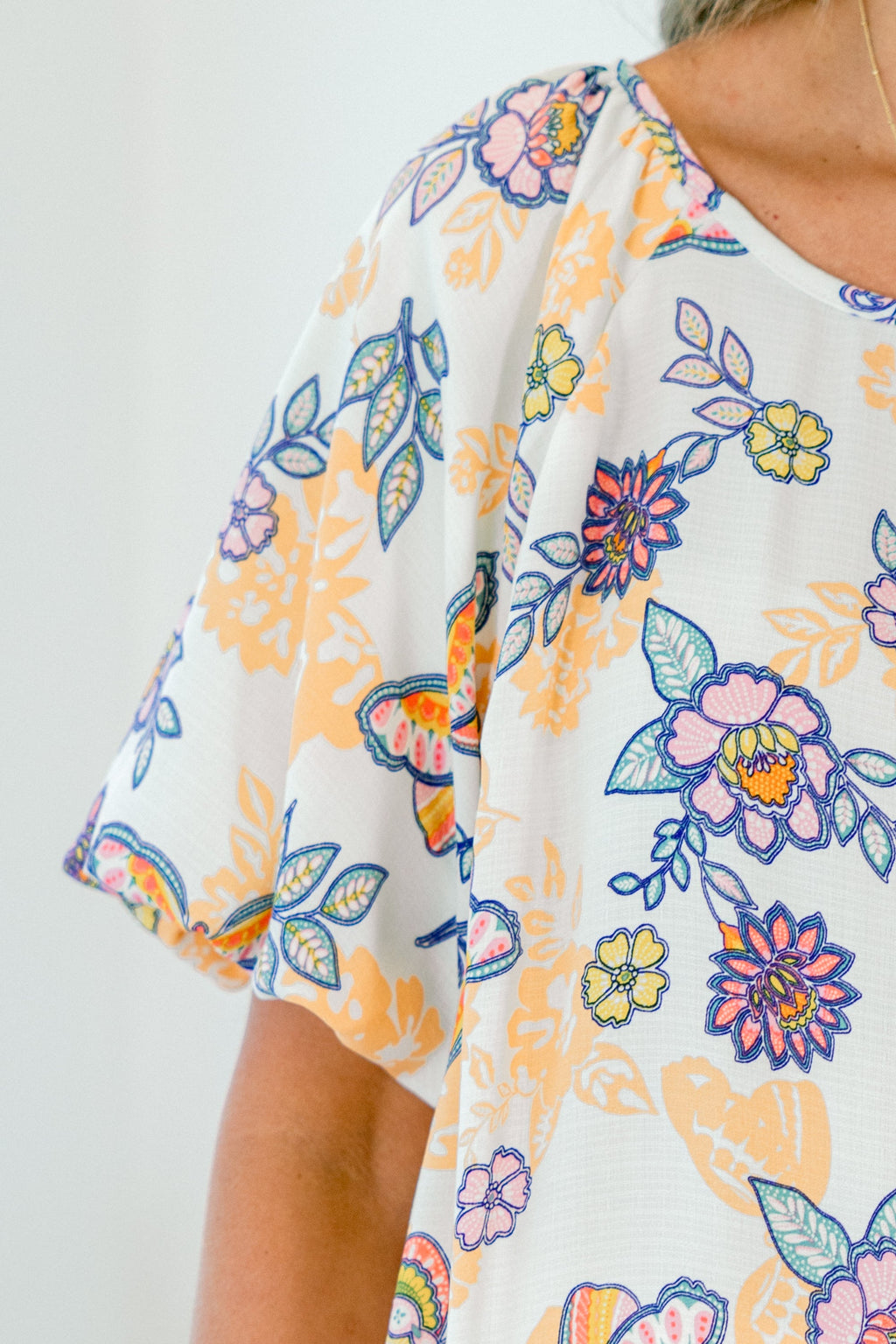 In A Country Song Top, Mango Butterfly