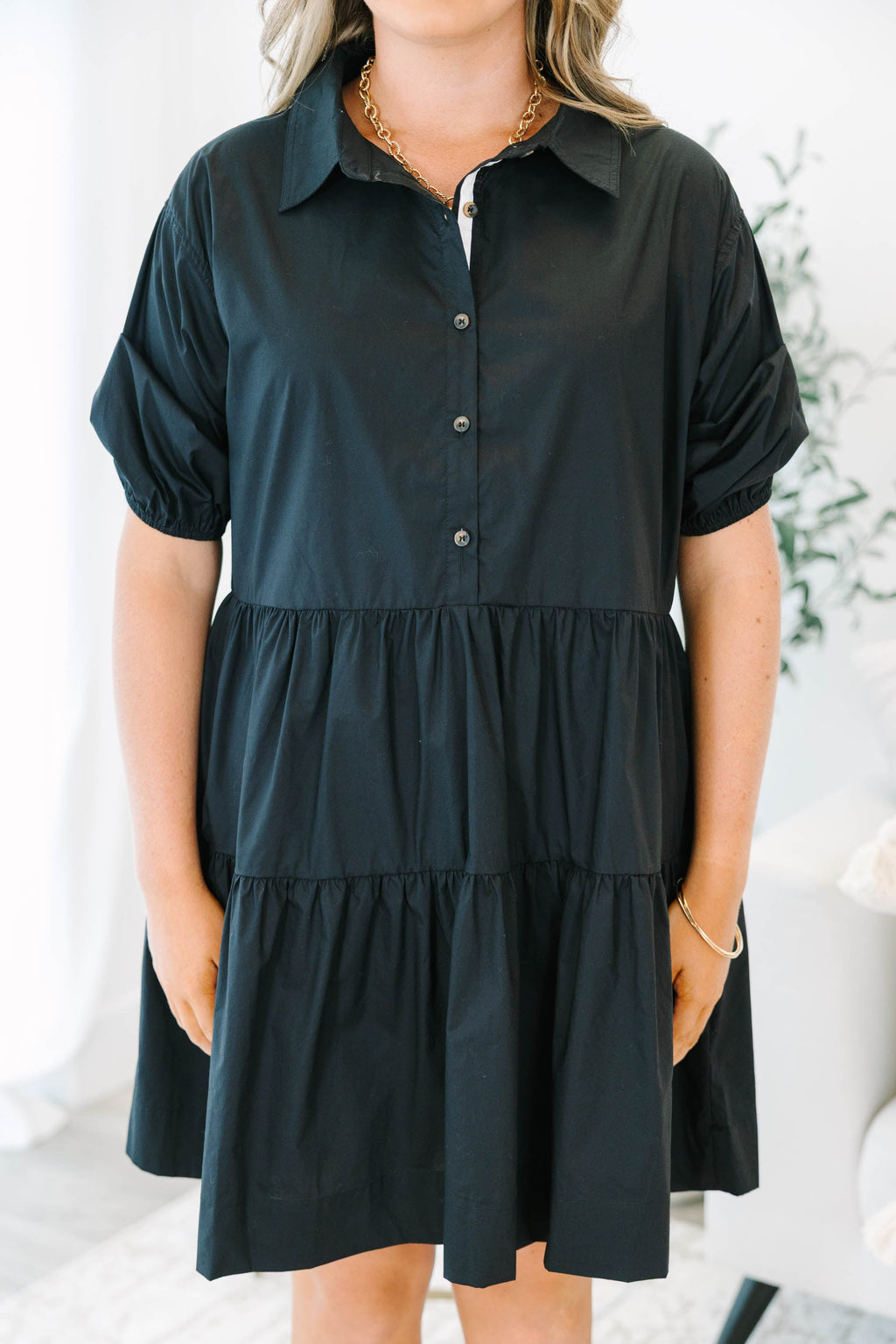 In All Honesty Dress, Black