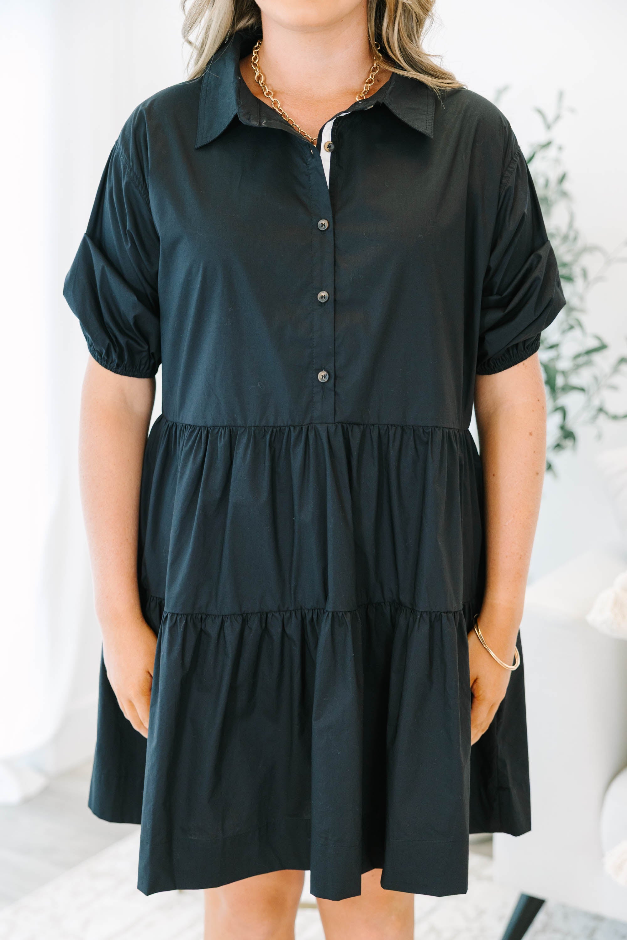 In All Honesty Dress, Black