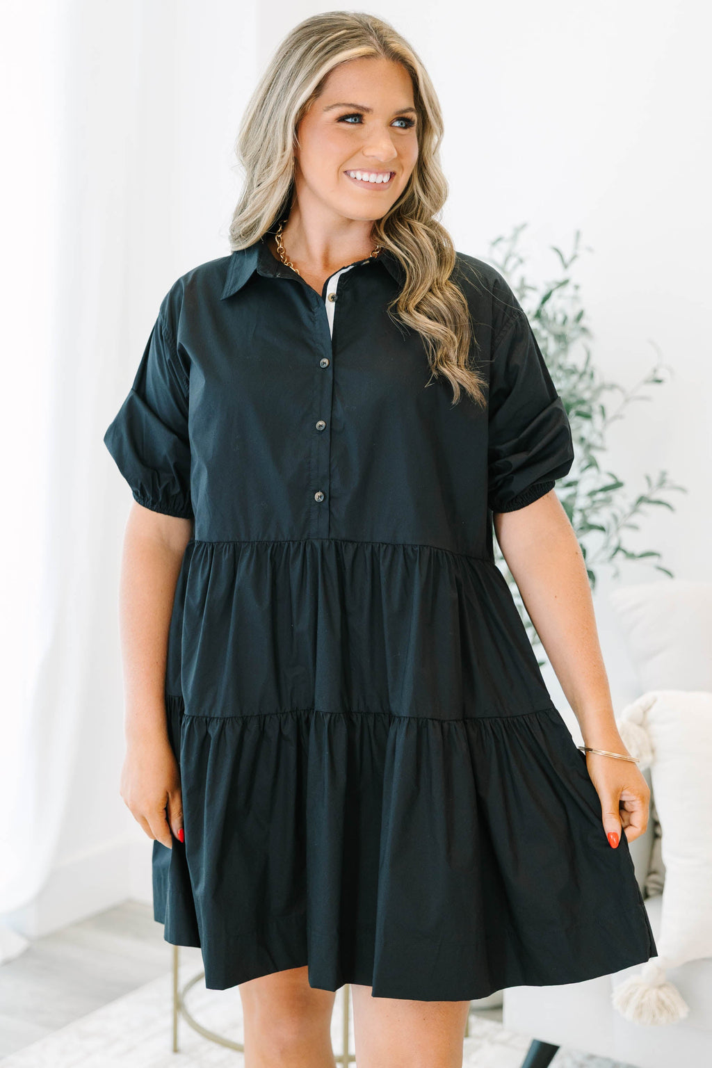 In All Honesty Dress, Black